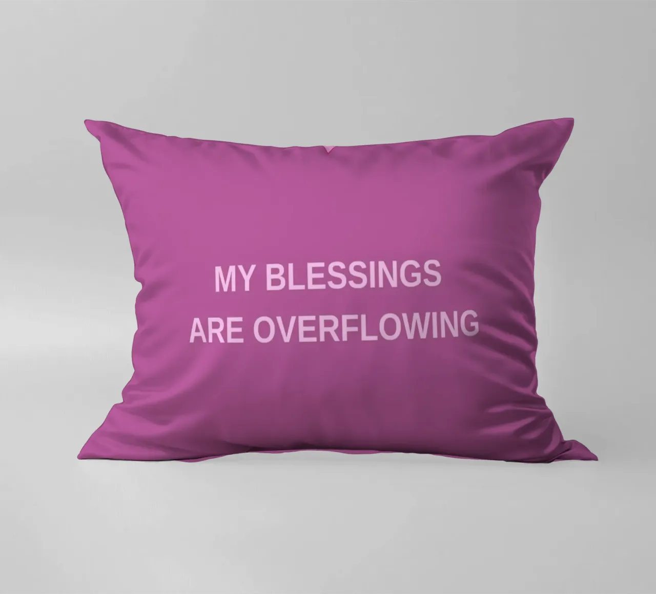 Overflow of Blessings Kissen von Mauve