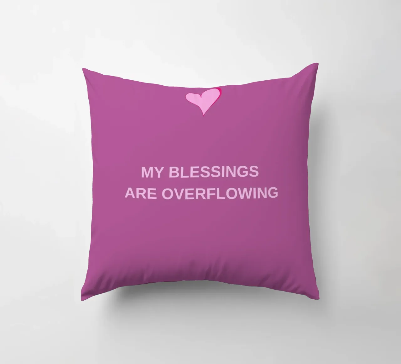 Overflow of Blessings cuscino da Mauve