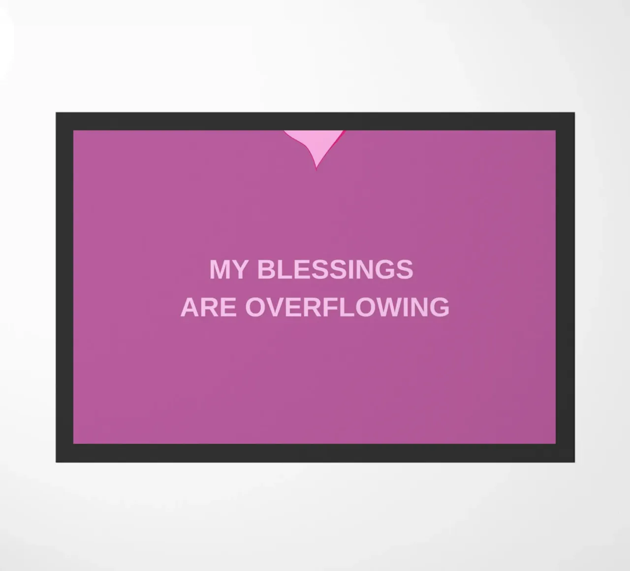 Overflow of Blessings zerbino da Mauve