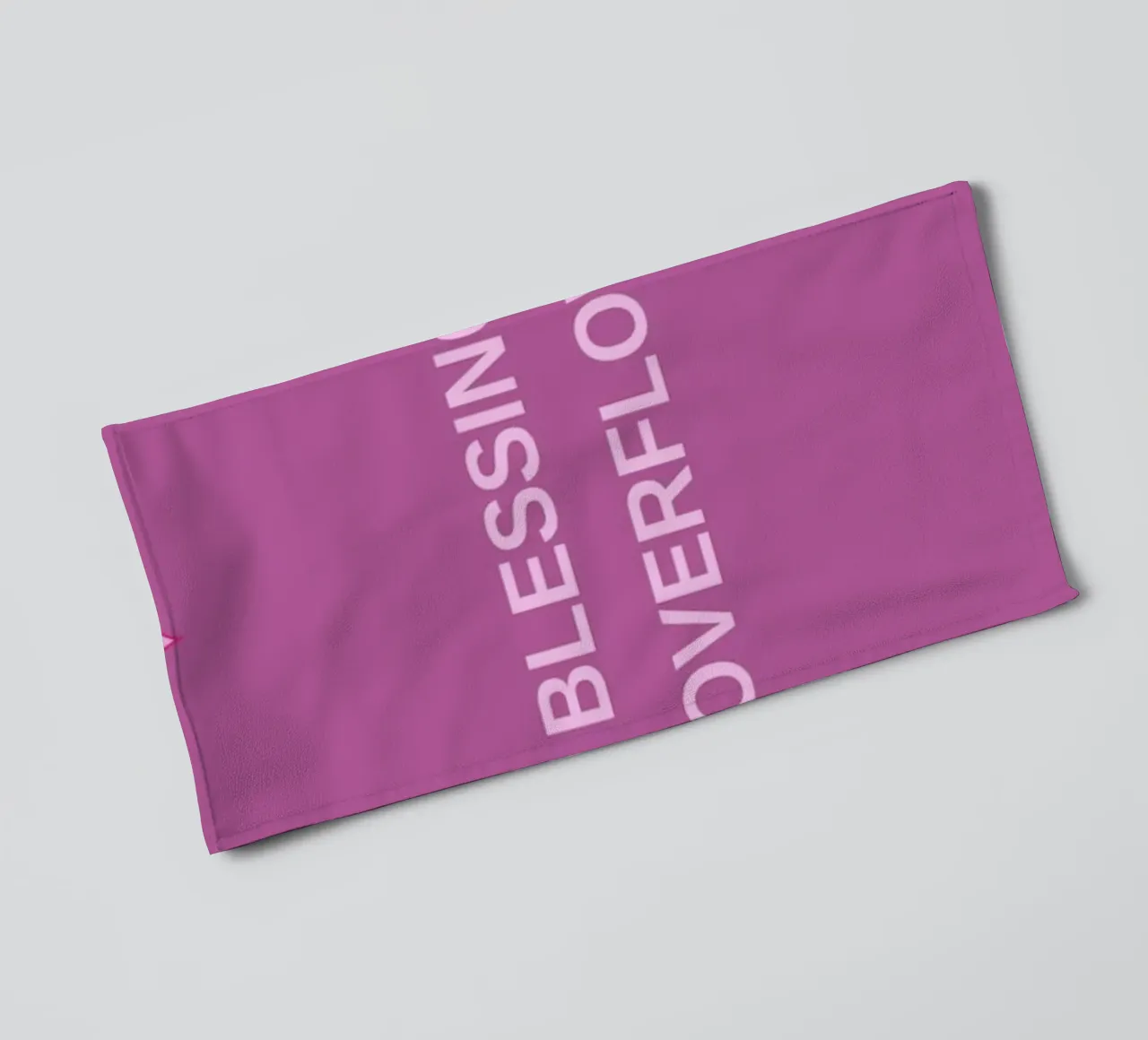 Overflow of Blessings badhanddoek van Mauve
