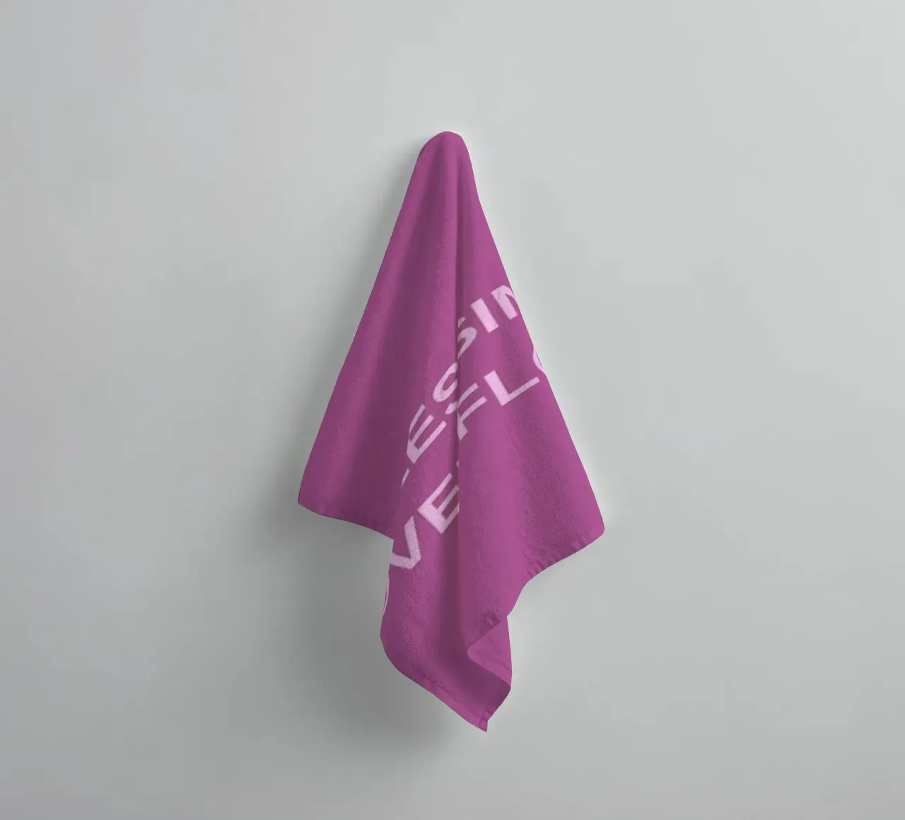 Overflow of Blessings Handtuch von Mauve