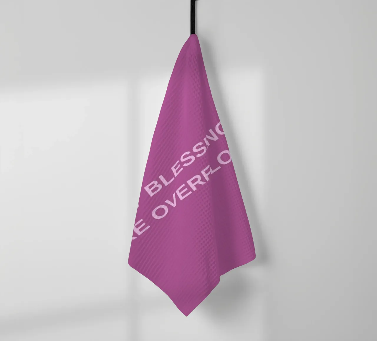 Overflow of Blessings Geschirrtuch von Mauve