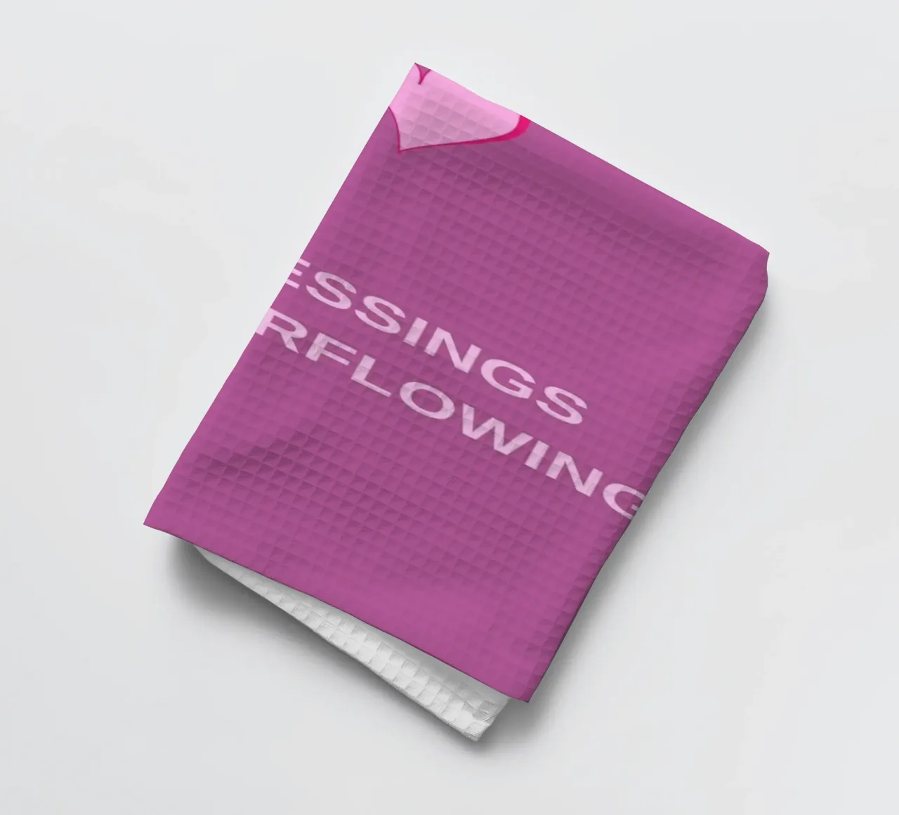 Overflow of Blessings Geschirrtuch von Mauve