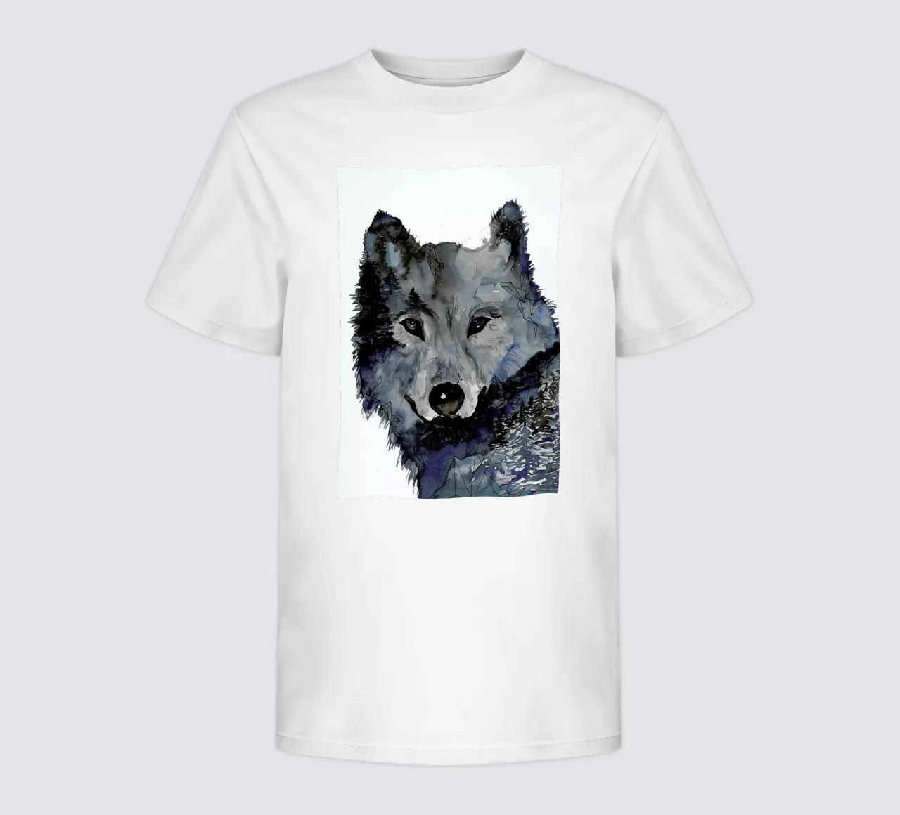 Nightwolf t-shirt bambini da Larissa van der Laan