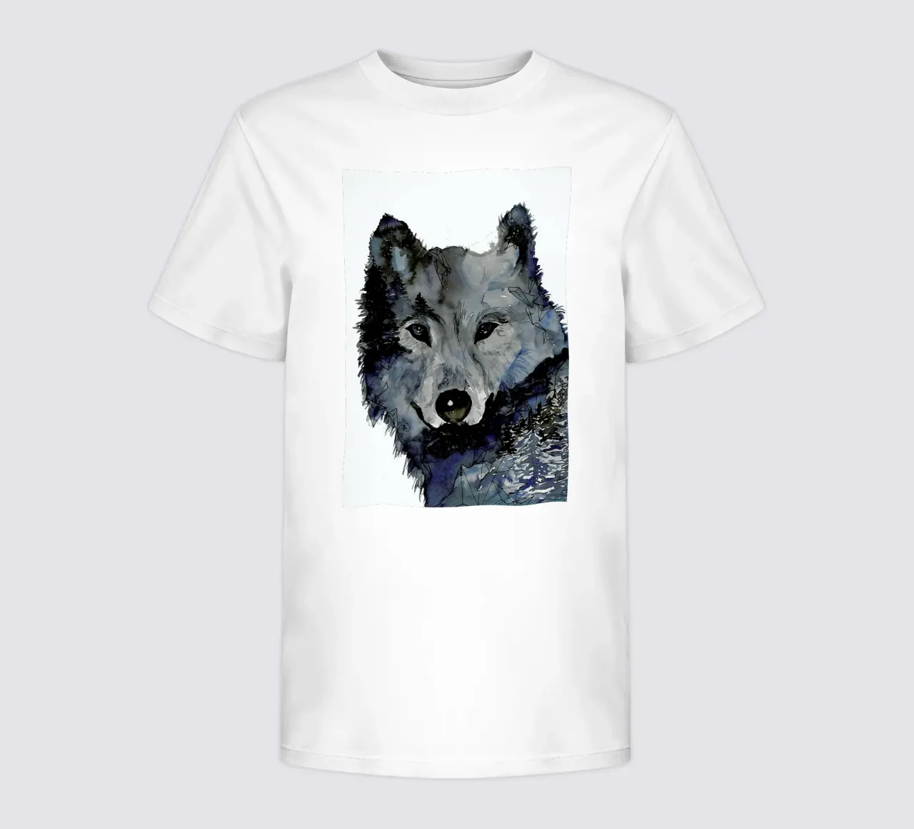 Nightwolf t-shirt bambini da Larissa van der Laan