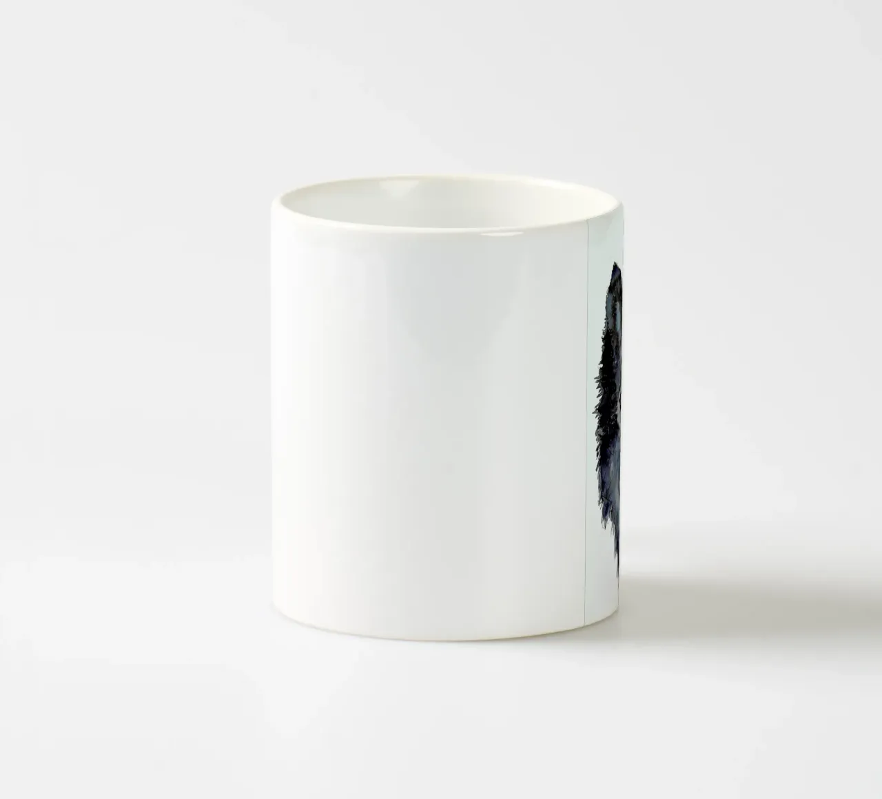 Nightwolf ceramic mug by Larissa van der Laan