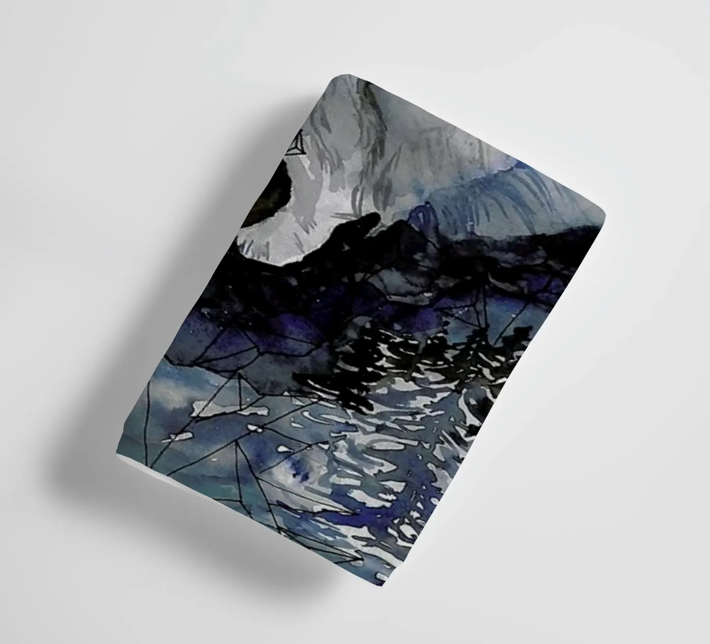 Nightwolf badhanddoek van Larissa van der Laan