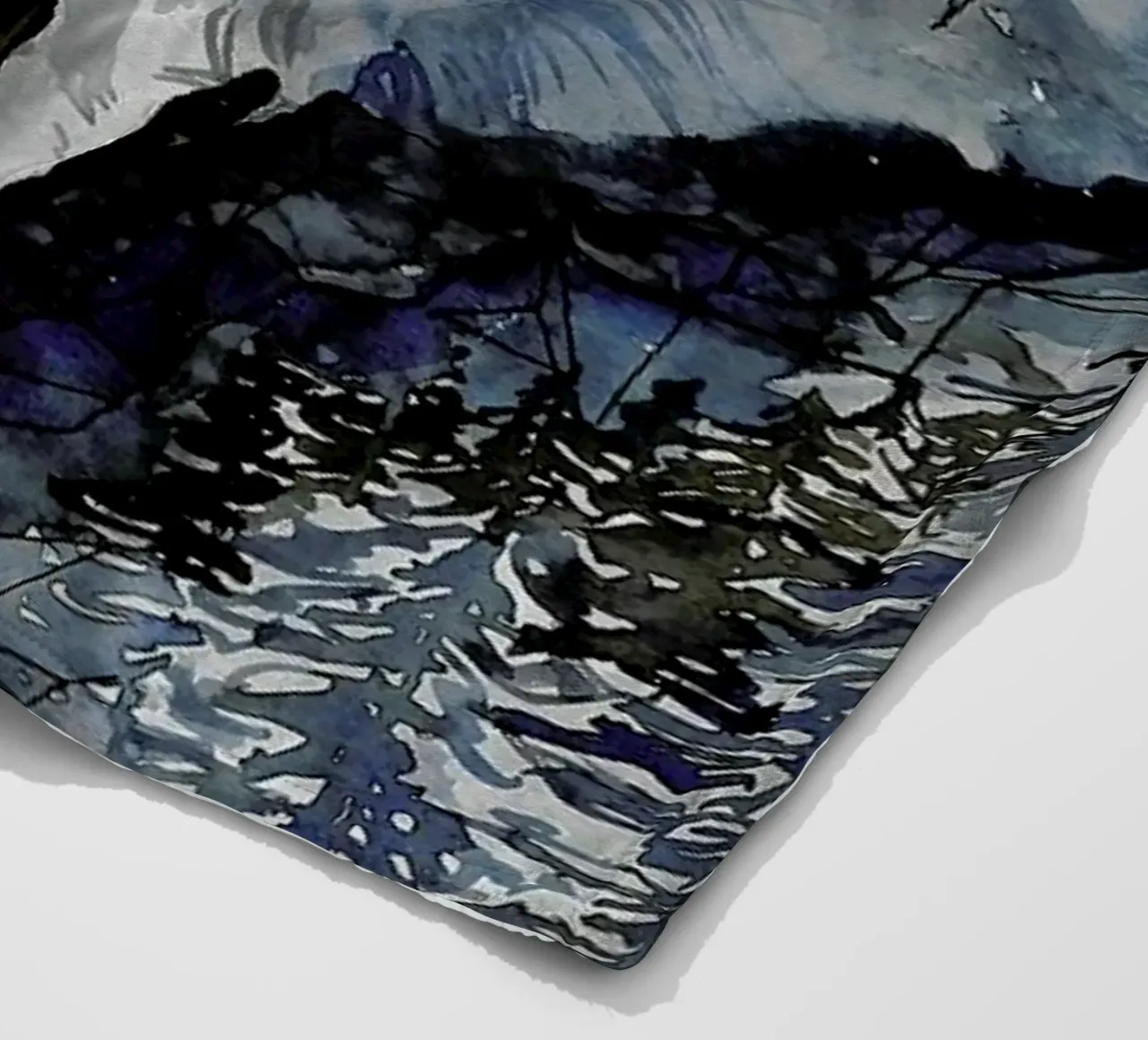 Nightwolf fleecedeken van Larissa van der Laan