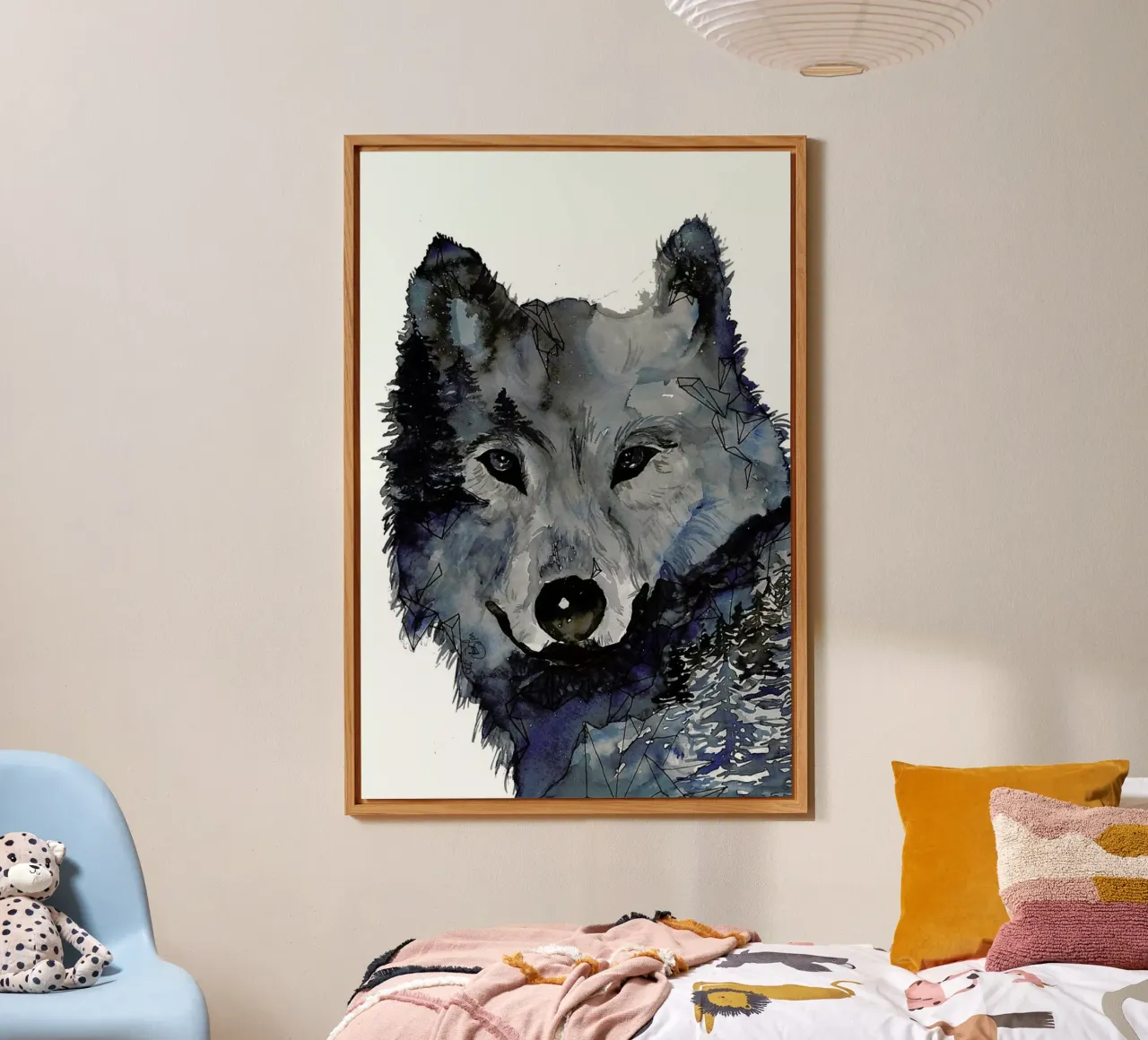 Nightwolf forex plate by Larissa van der Laan