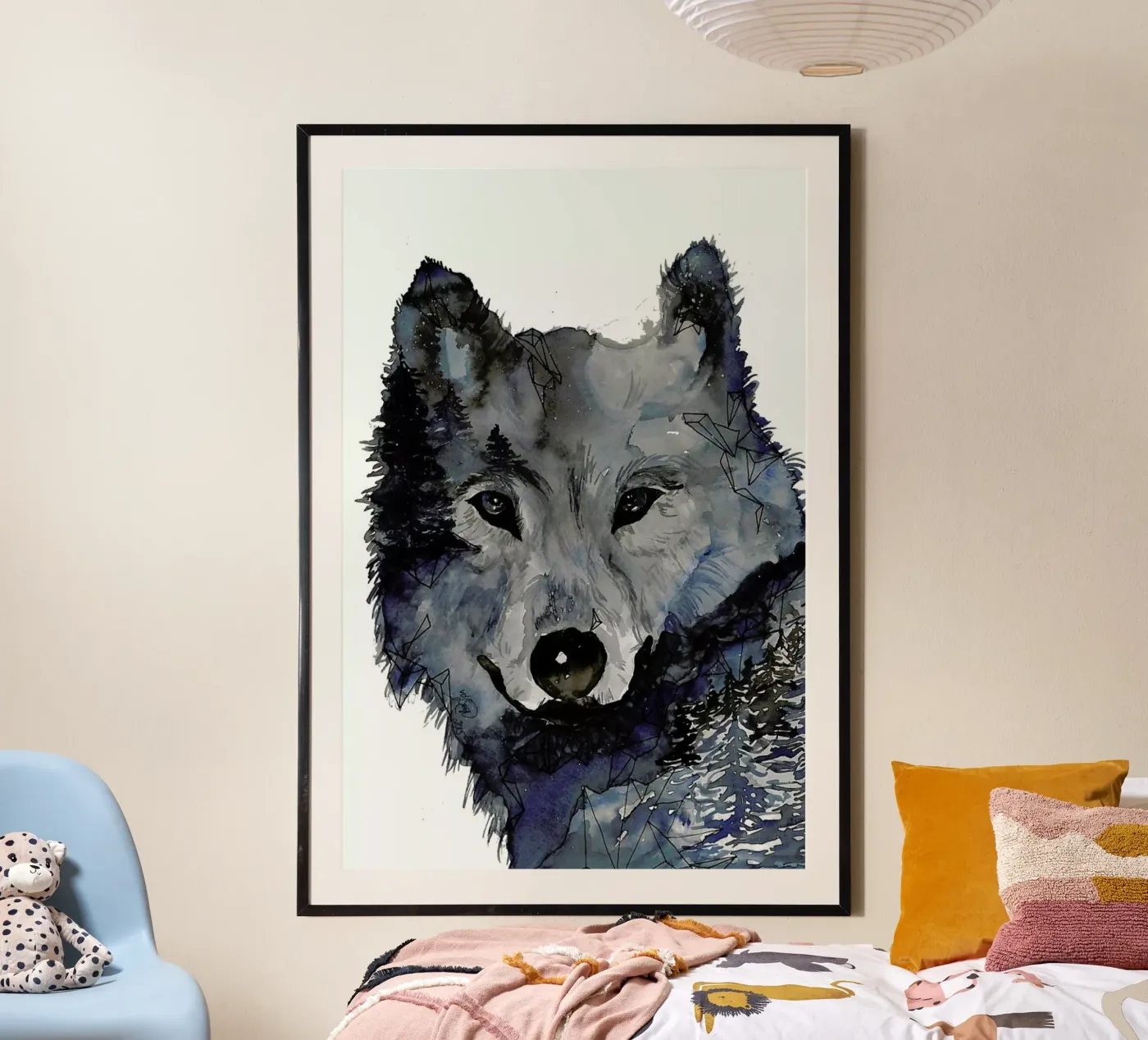 Nightwolf poster de Larissa van der Laan
