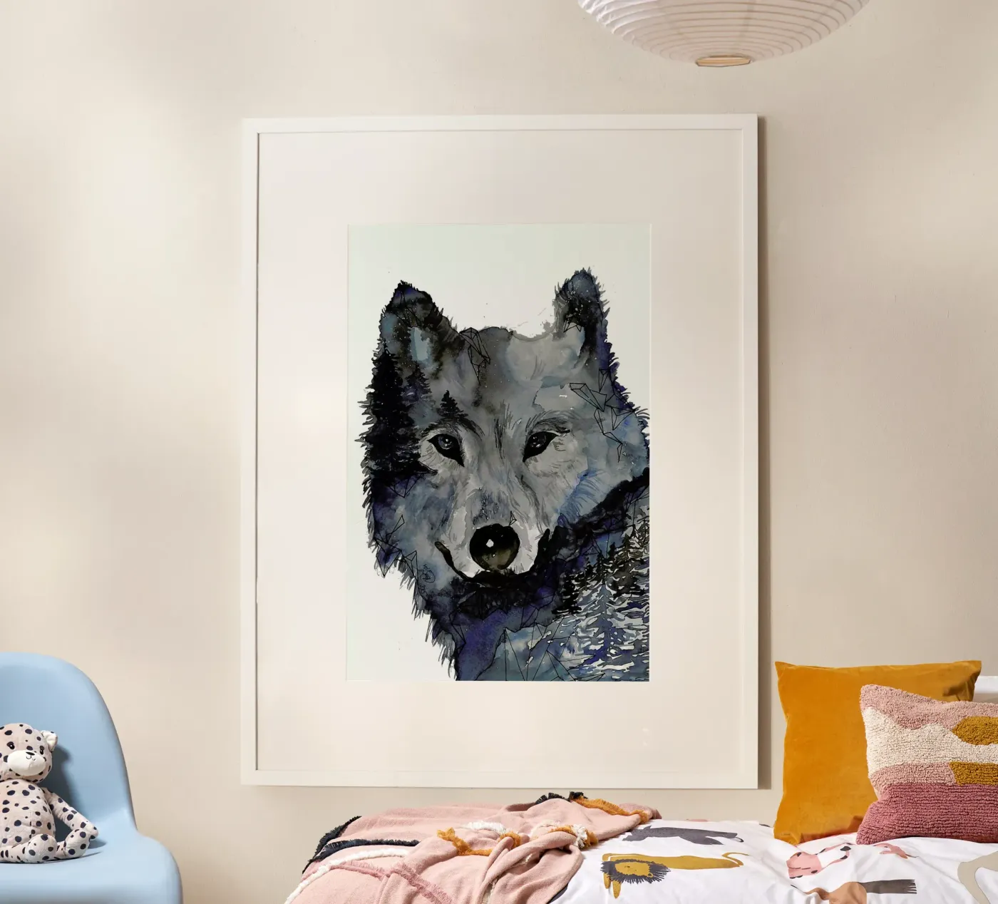 Nightwolf poster de Larissa van der Laan