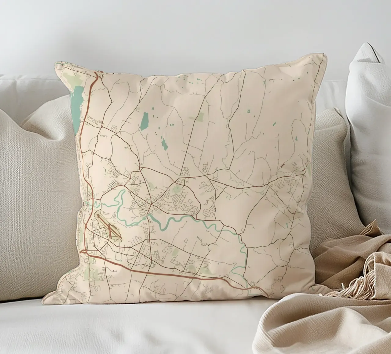 Essex VT decorative cushion by Jacob W MICKELSON