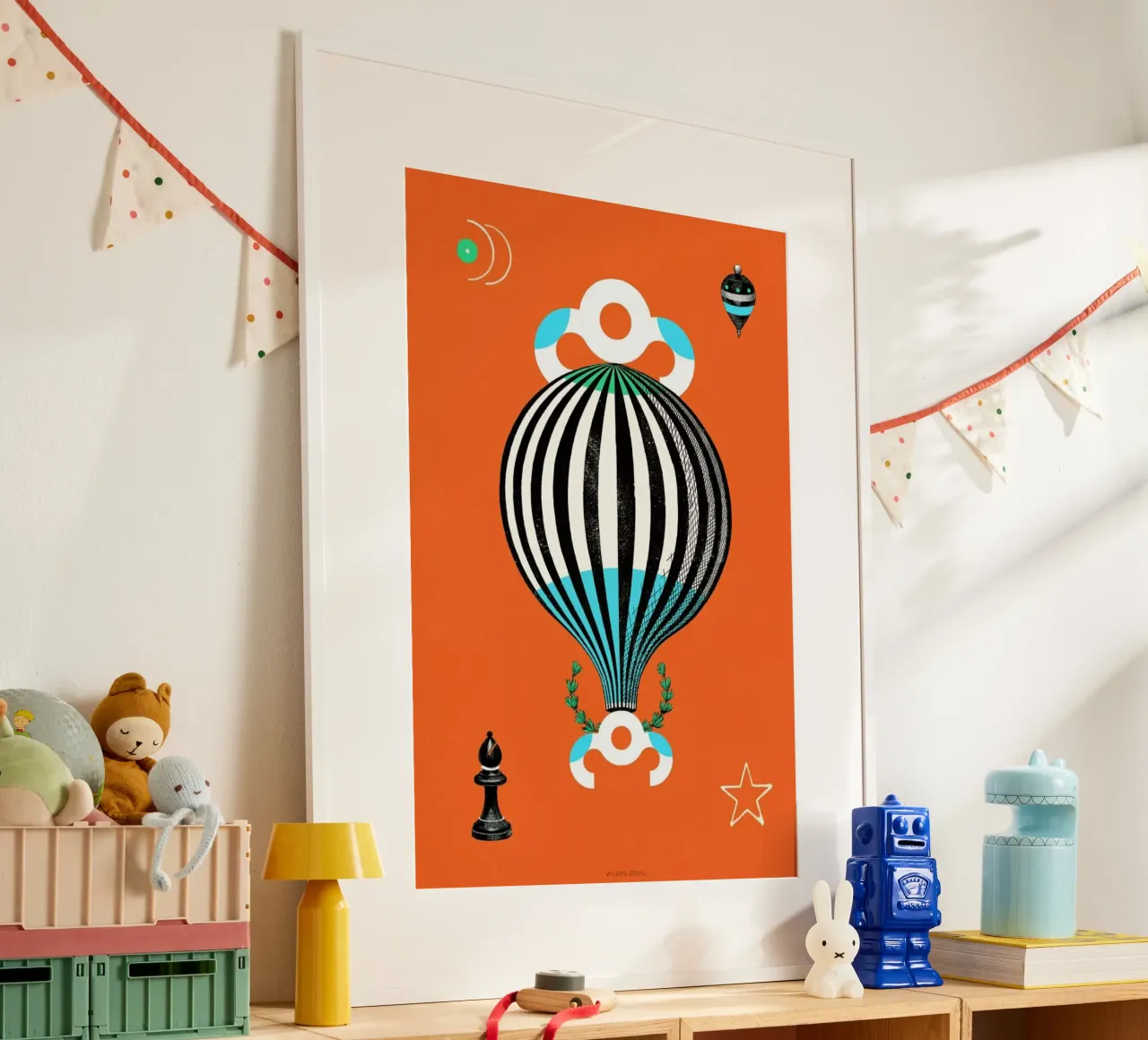 The Traveller Tarot Card poster con telaio in plastica da Kolorama