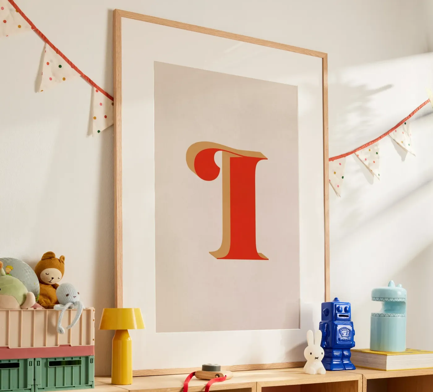 Red I poster van daylight design studio