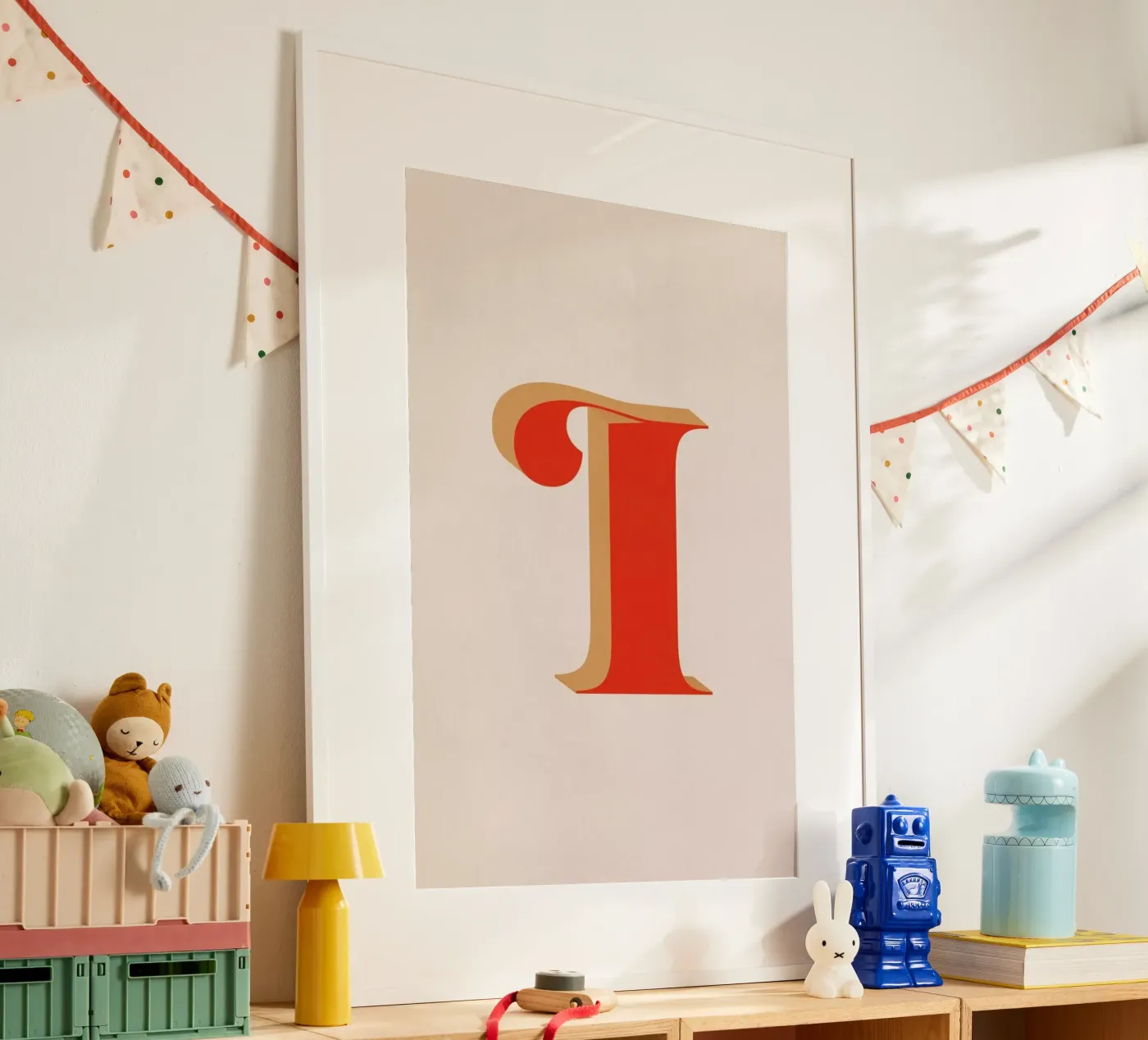 Red I poster van daylight design studio