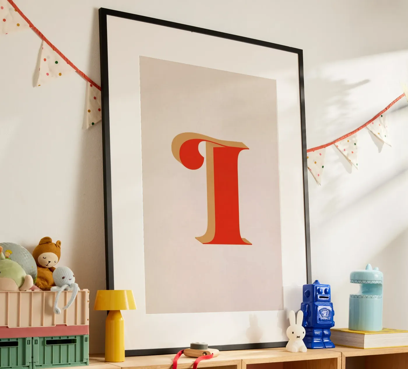 Red I poster van daylight design studio
