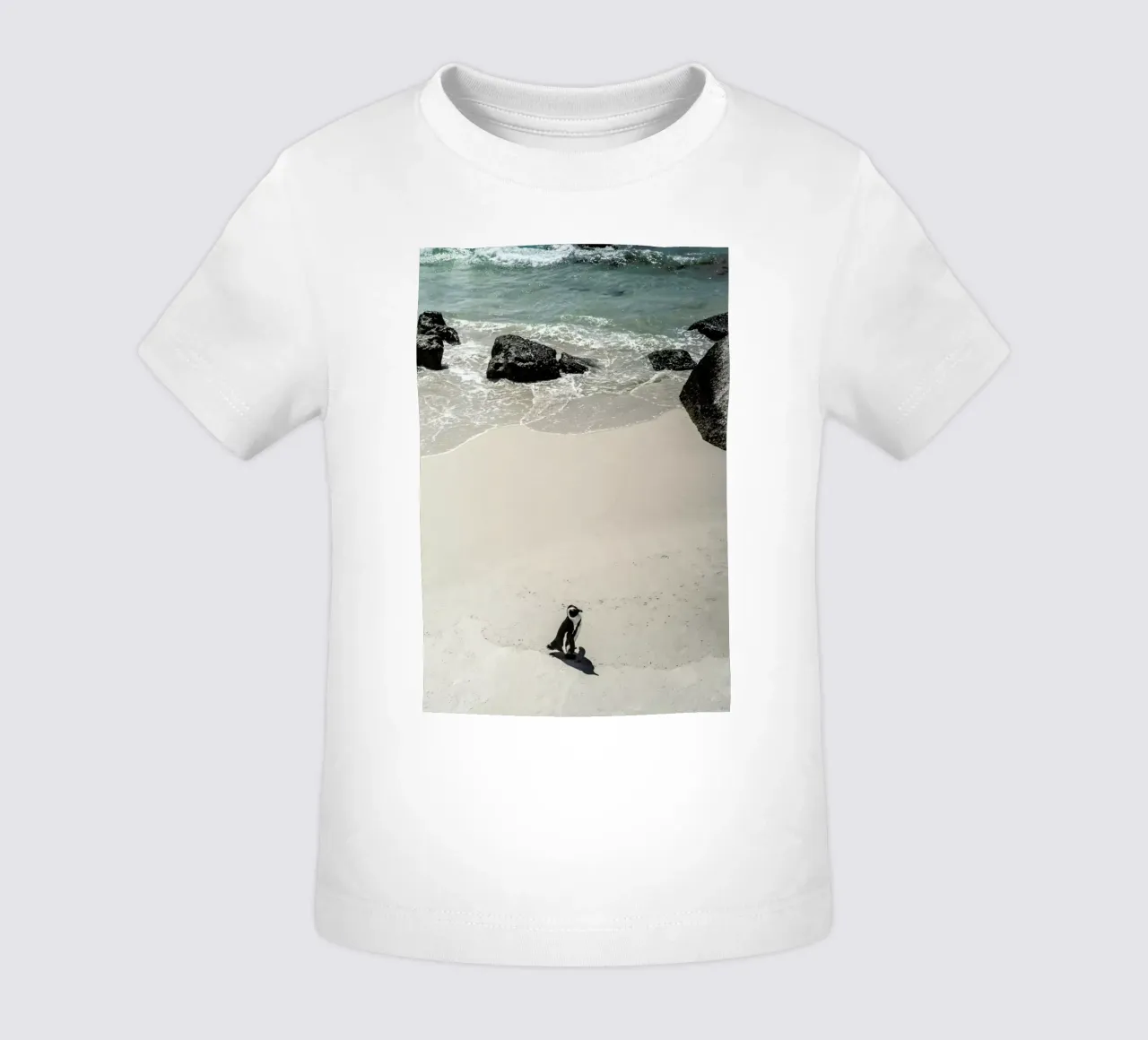 Solo Penguin maglietta neonato da Shot By Clint