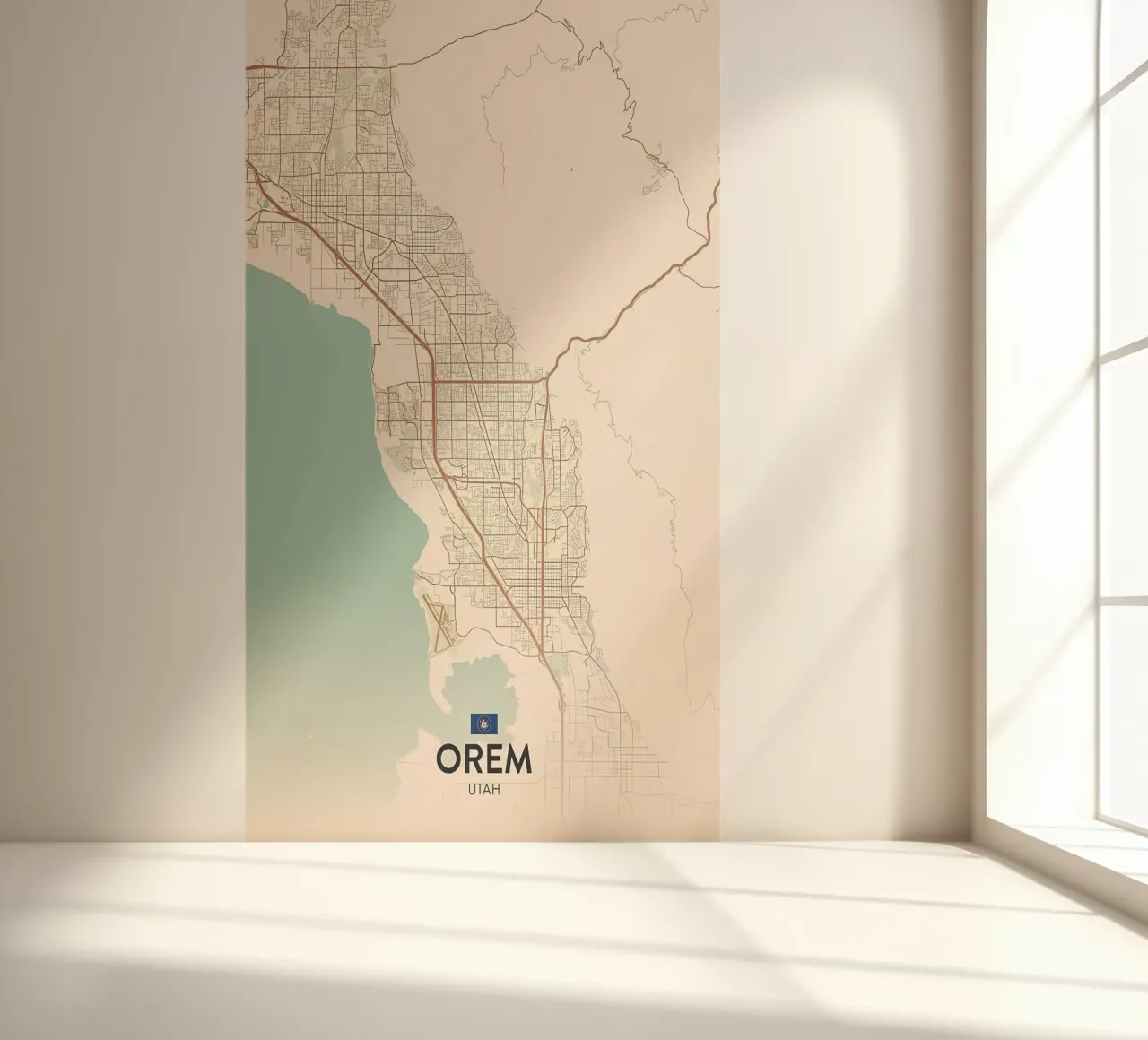 Orem UT fotobehang van Jacob W MICKELSON