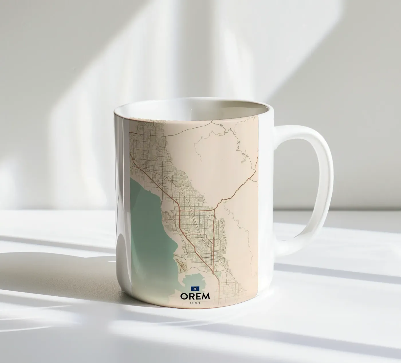 Orem UT ceramic mug by Jacob W MICKELSON