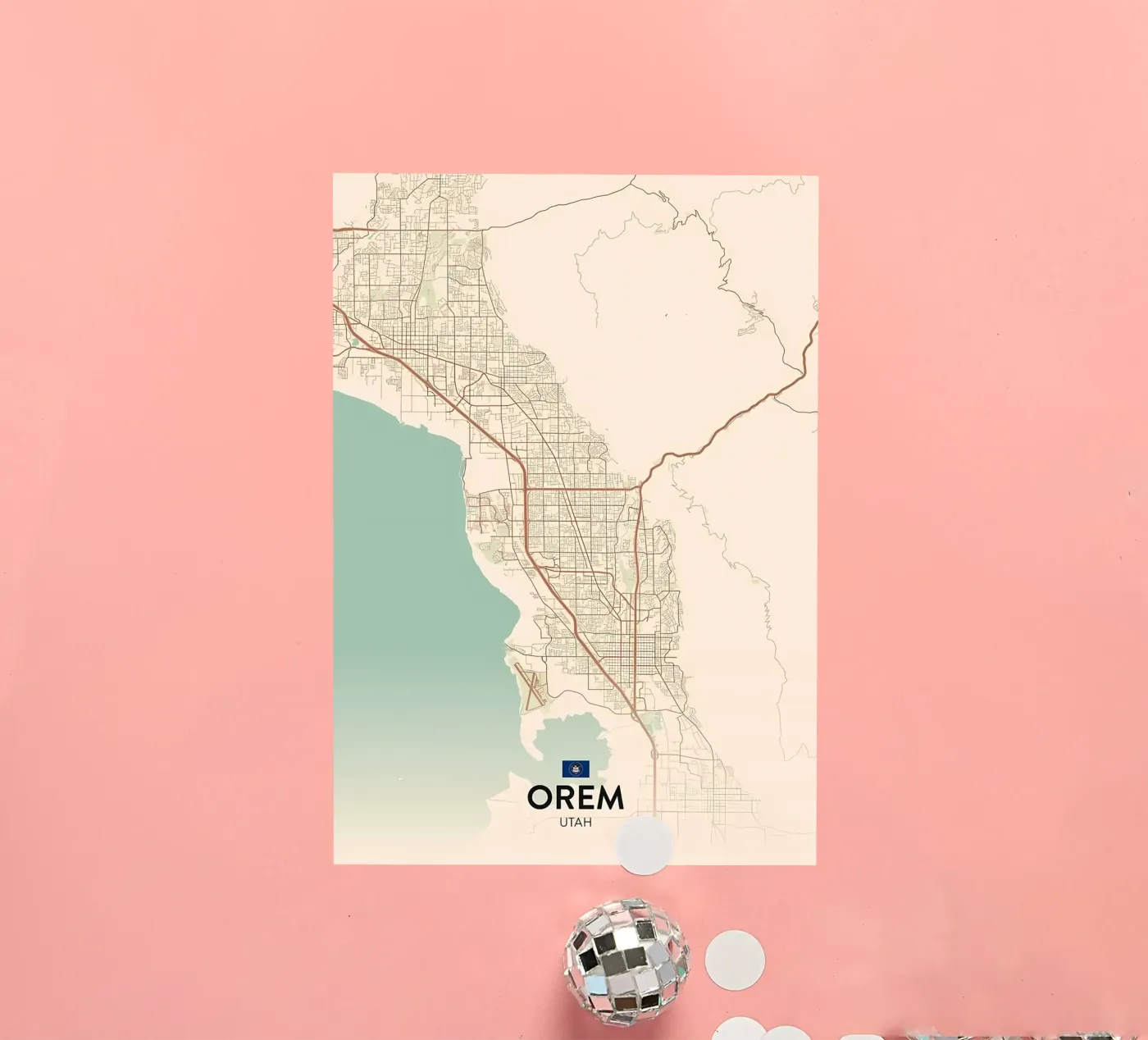 Orem UT sticker by Jacob W MICKELSON
