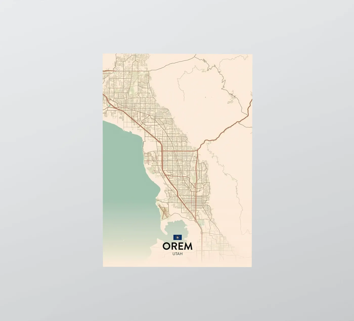 Orem UT sticker by Jacob W MICKELSON