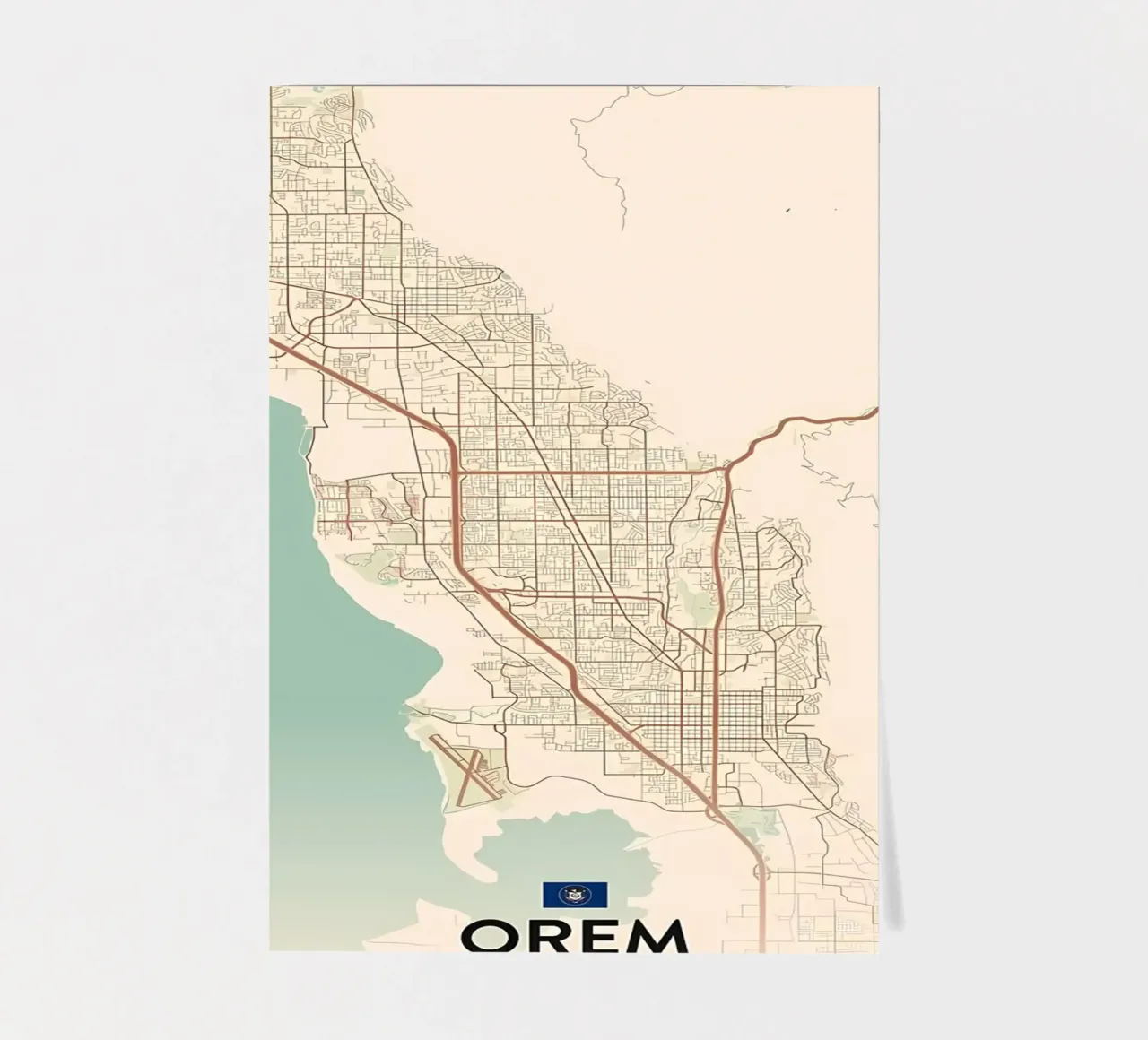 Orem UT sticker sheet by Jacob W MICKELSON