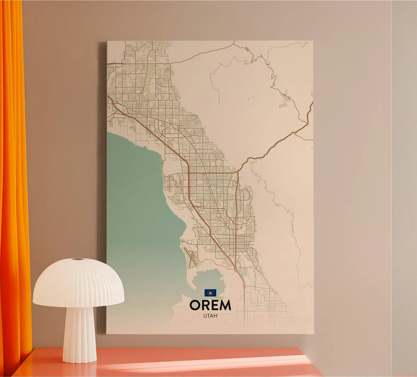 Orem UT canvas by Jacob W MICKELSON
