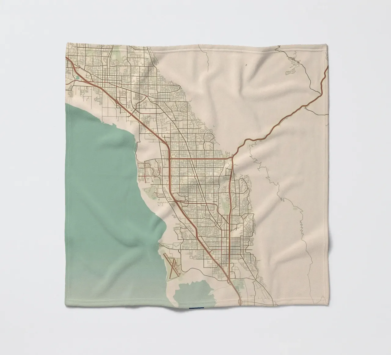 Orem UT fleece blanket by Jacob W MICKELSON