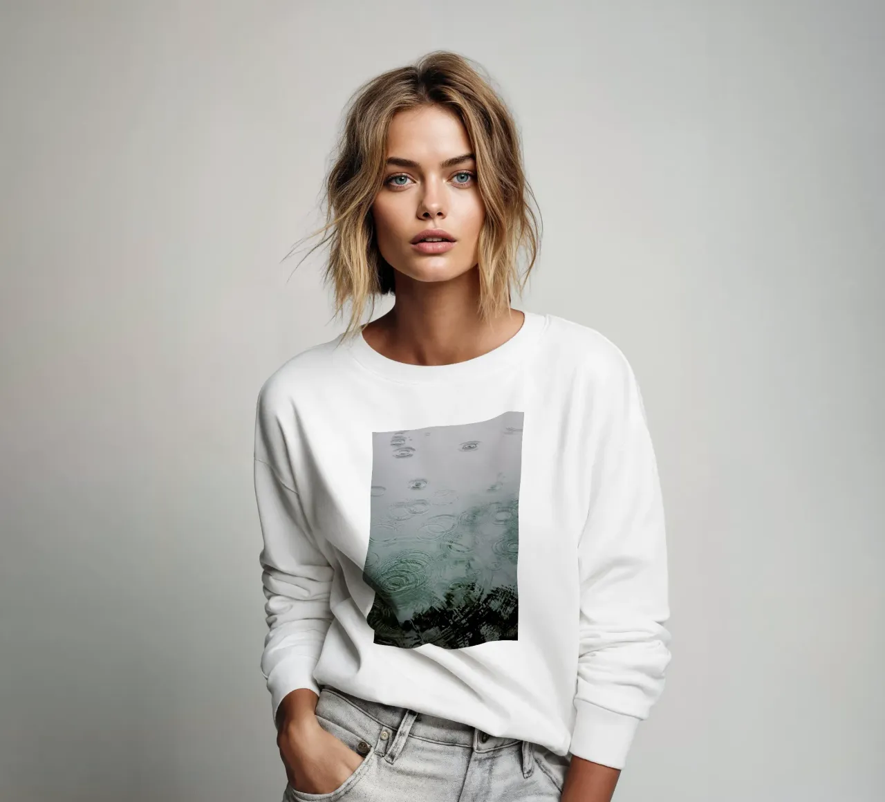 Raindrops under The Tree felpa da Studio Nahili