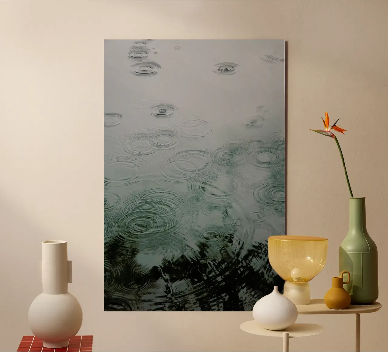 Raindrops under The Tree alluminio dibond da Studio Nahili