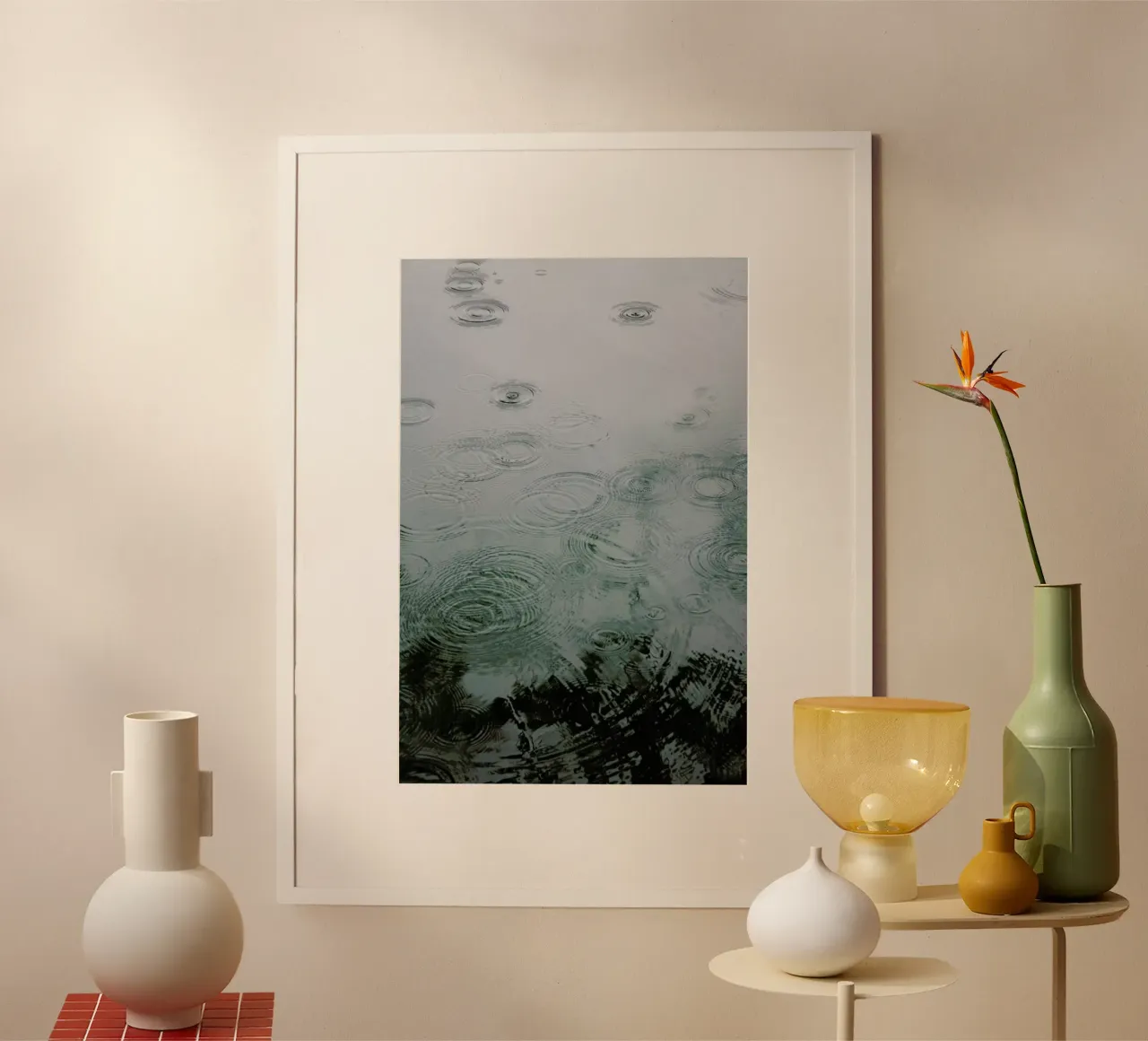 Raindrops under The Tree poster da Studio Nahili