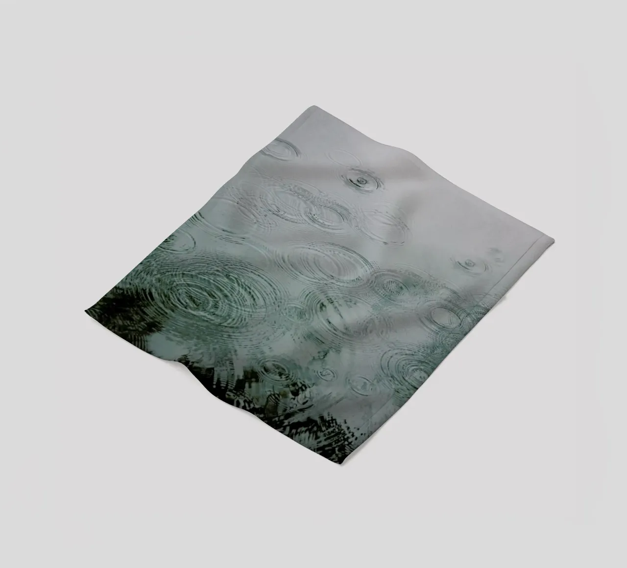 Raindrops under The Tree coperta in pile da Studio Nahili