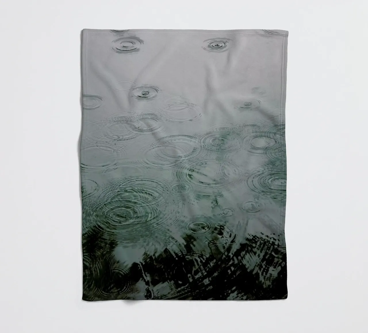 Raindrops under The Tree coperta in pile da Studio Nahili