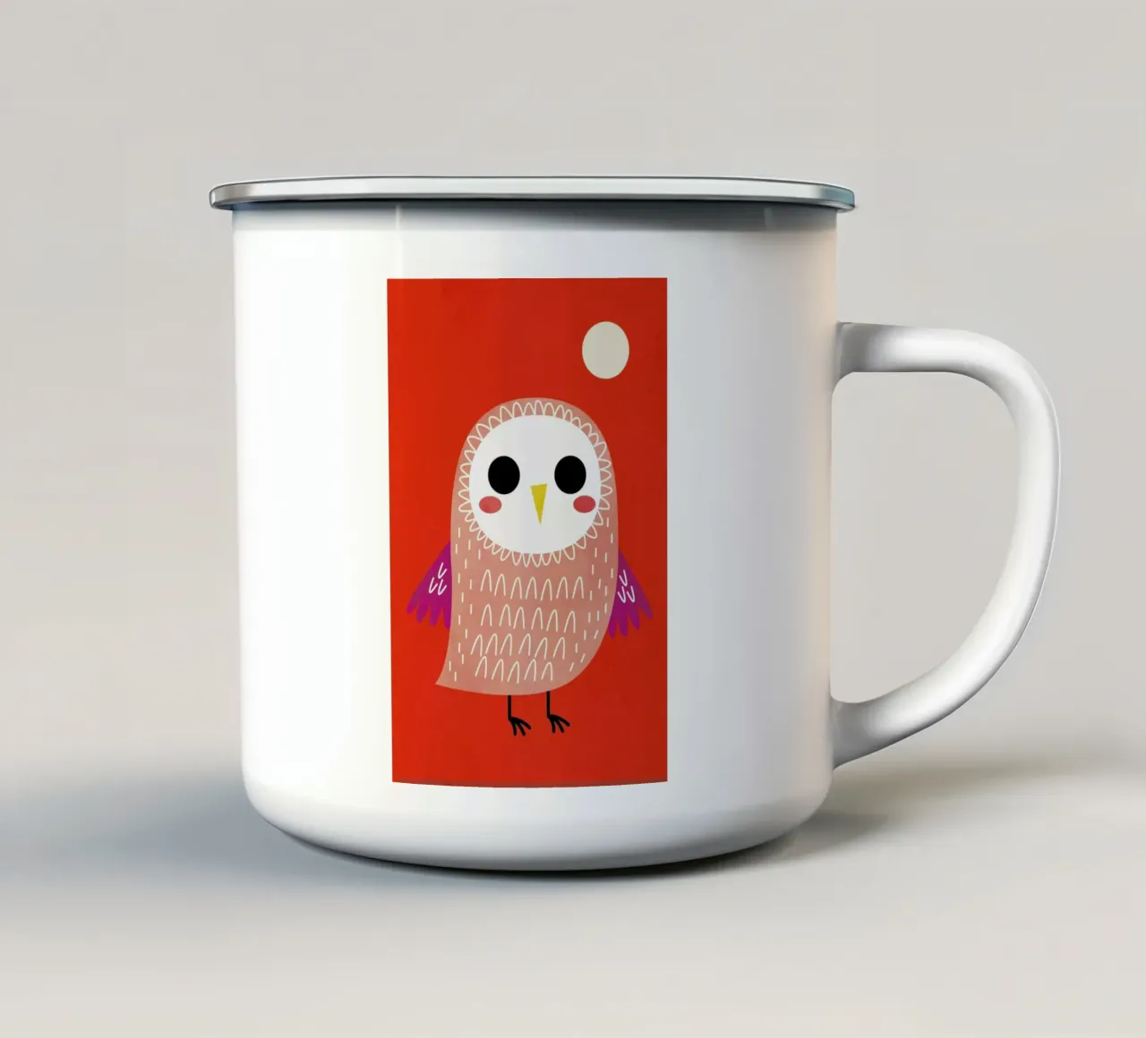 Sweet Dreams tazza in smalto da Kubistika