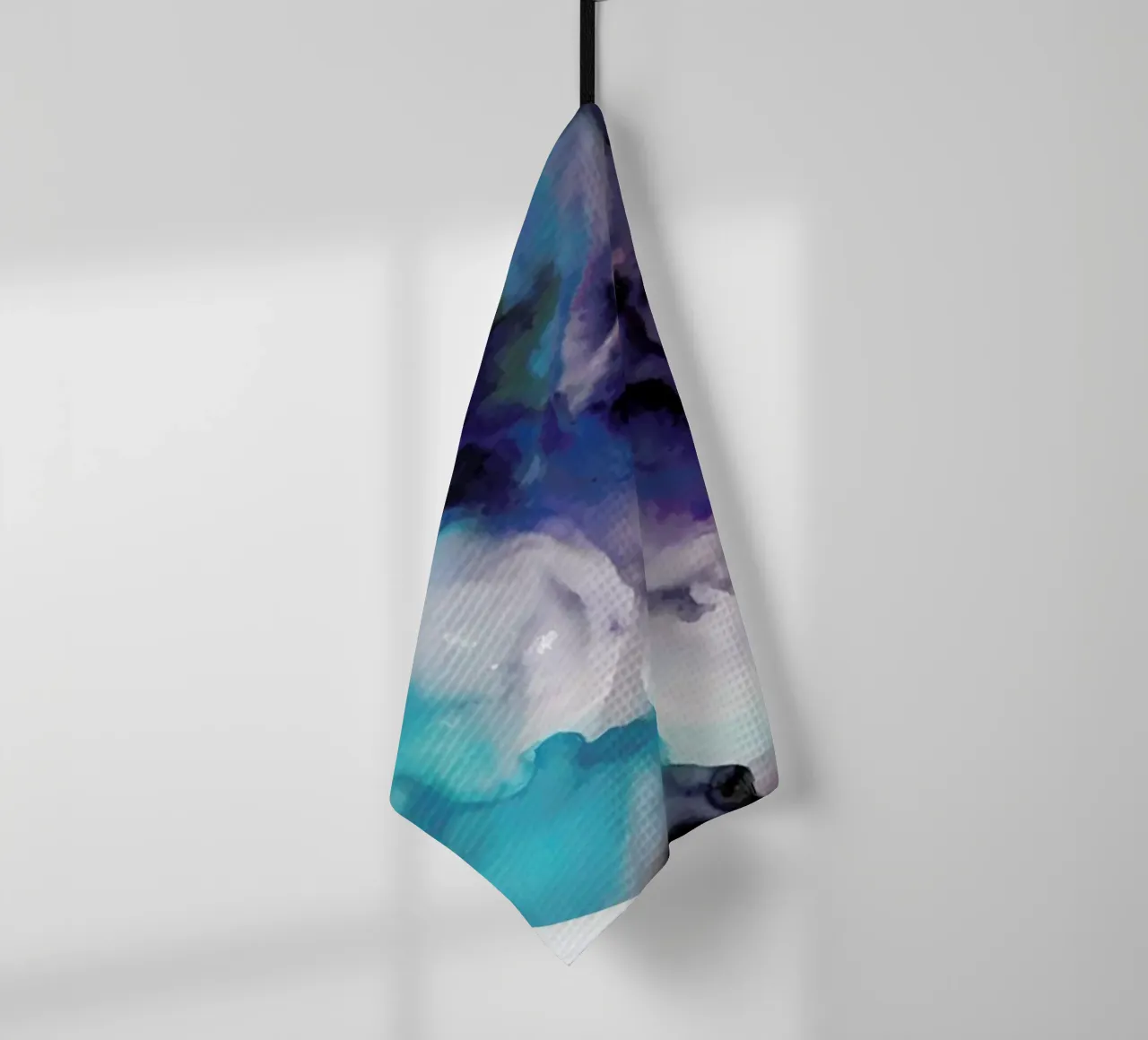 Whirl tea towel by Larissa van der Laan