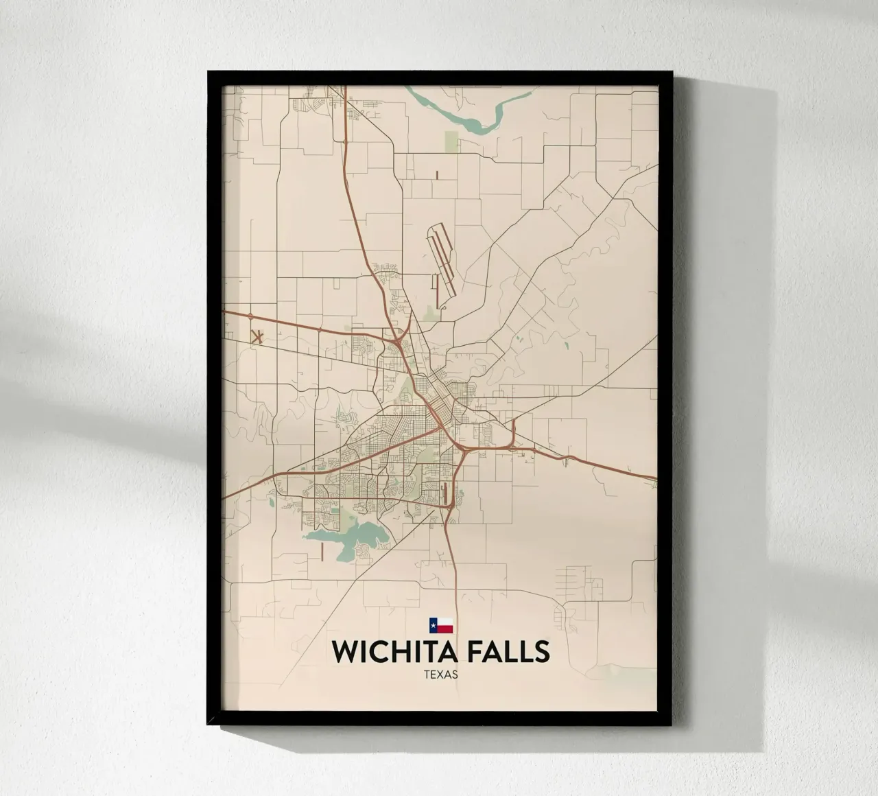 Wichita Falls TX carta hahnemühle da Jacob W MICKELSON