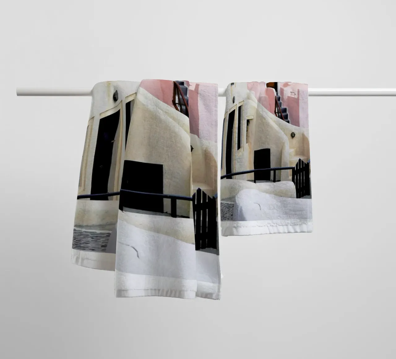 Santorini Handtuch von METROPOLIS