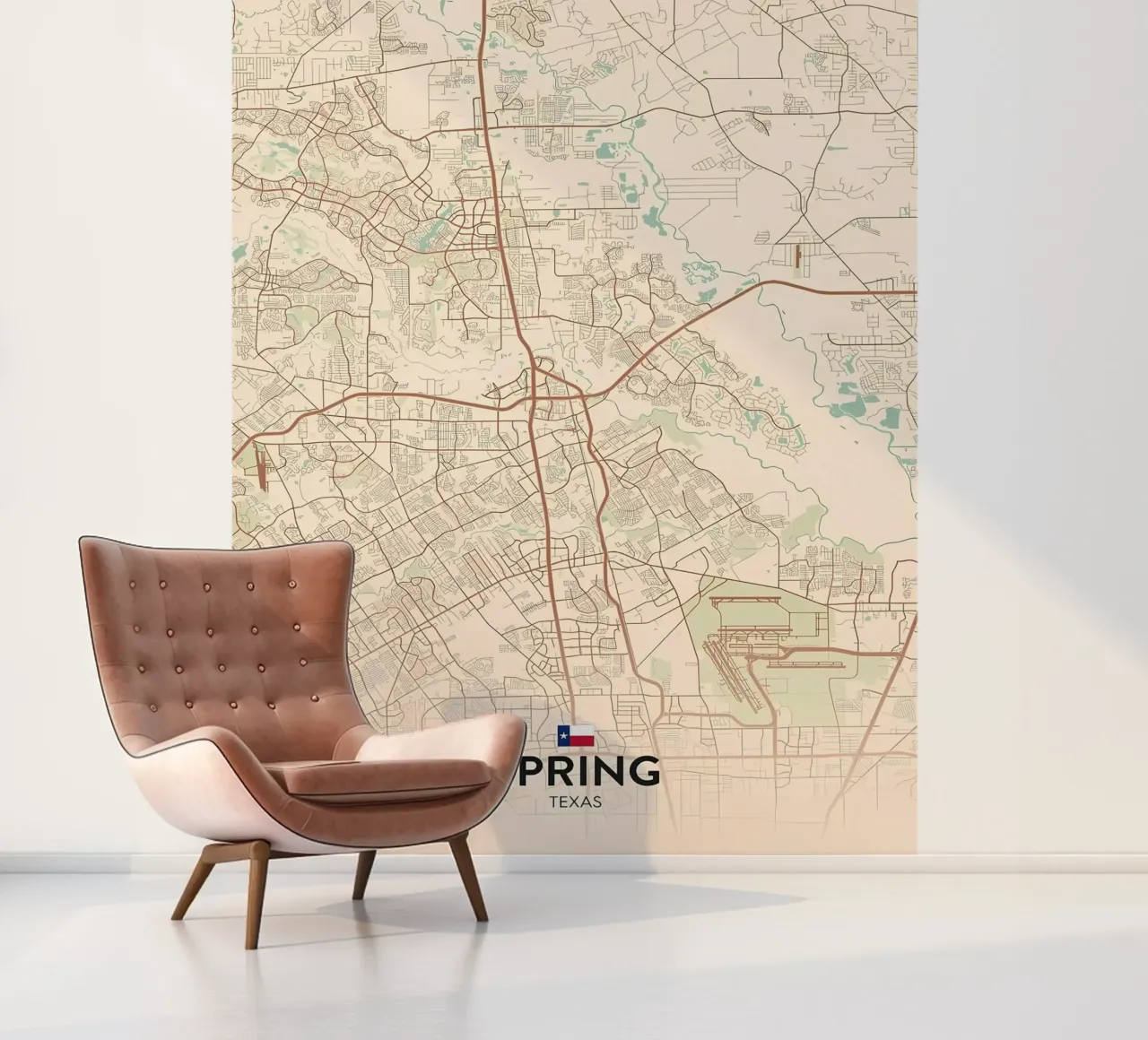 Lente TX fotobehang van Jacob W MICKELSON