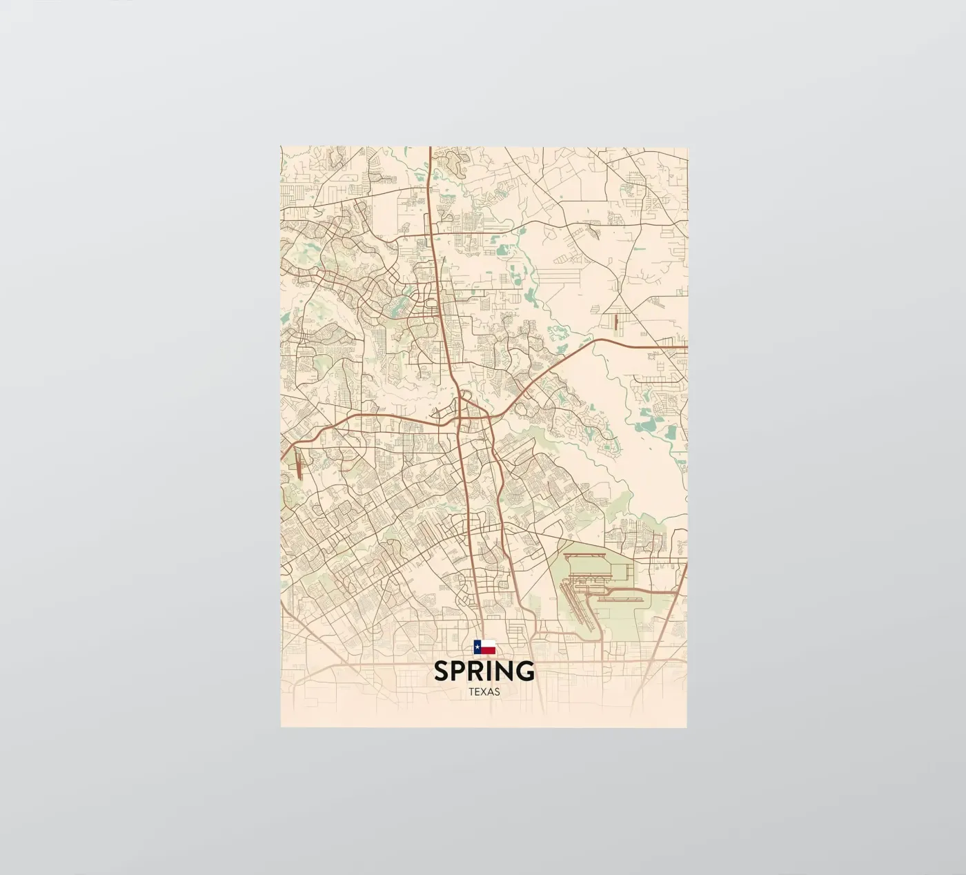 Lente TX sticker van Jacob W MICKELSON