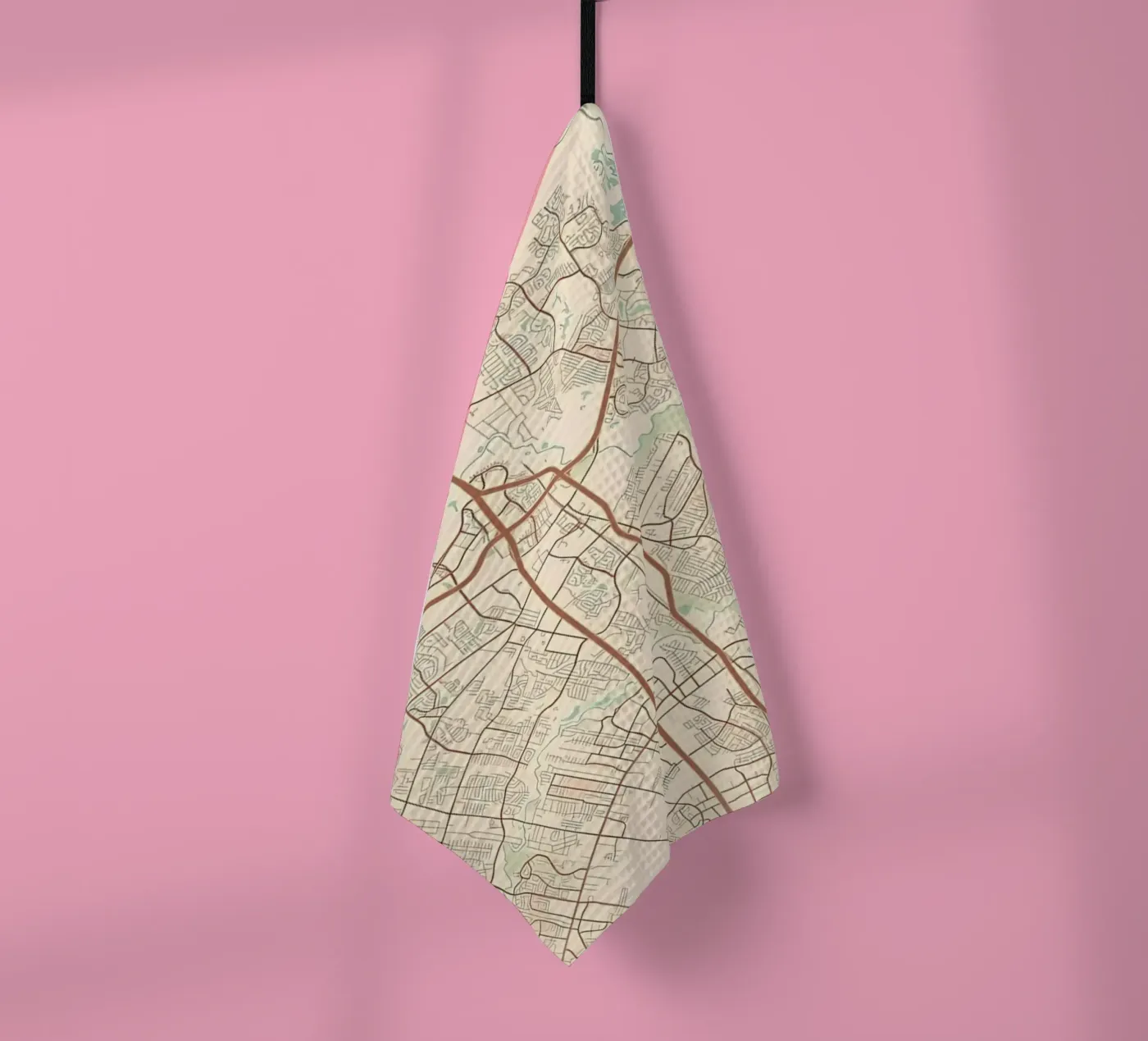 Spring TX tea towel by Jacob W MICKELSON