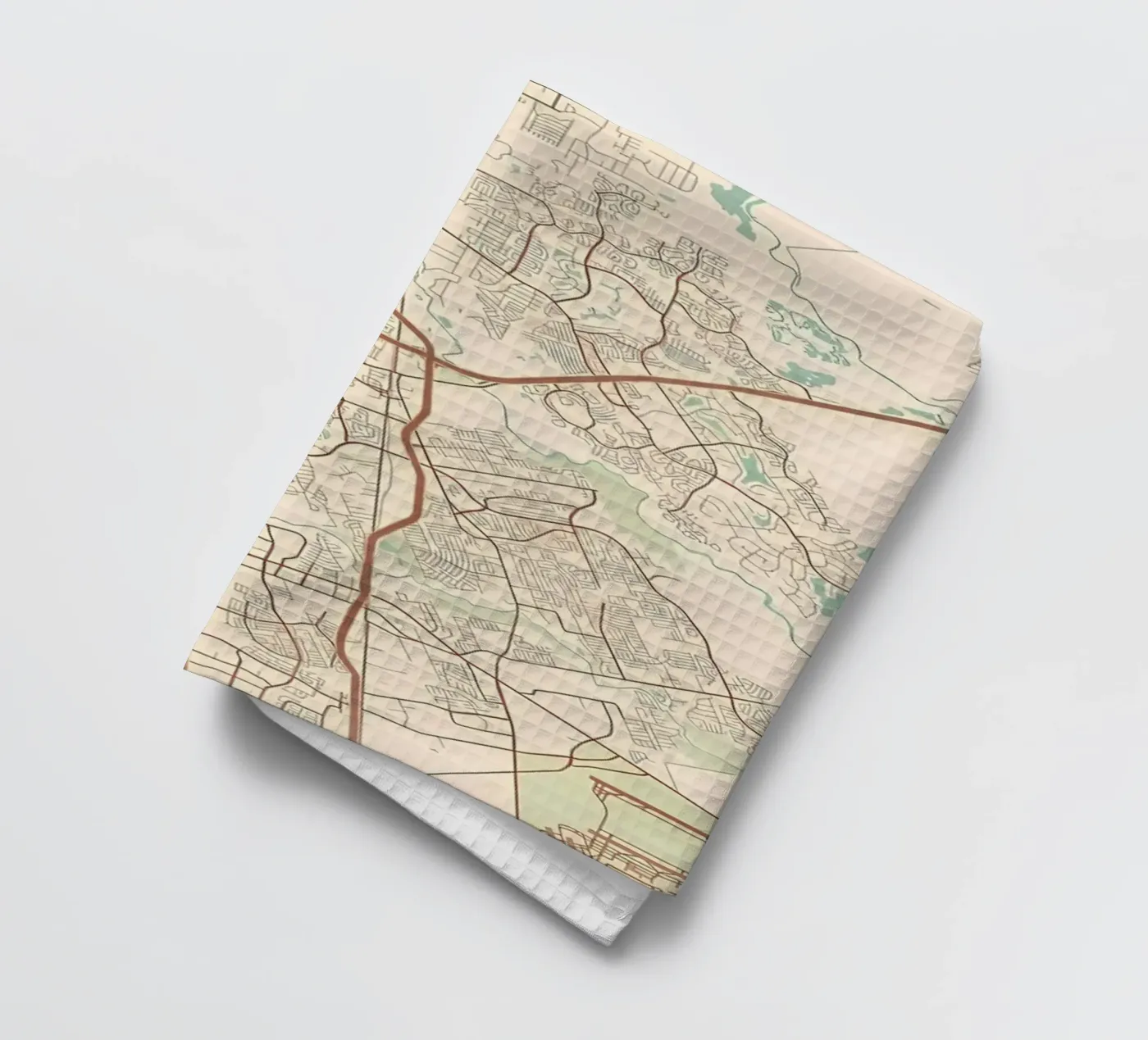 Spring TX tea towel by Jacob W MICKELSON