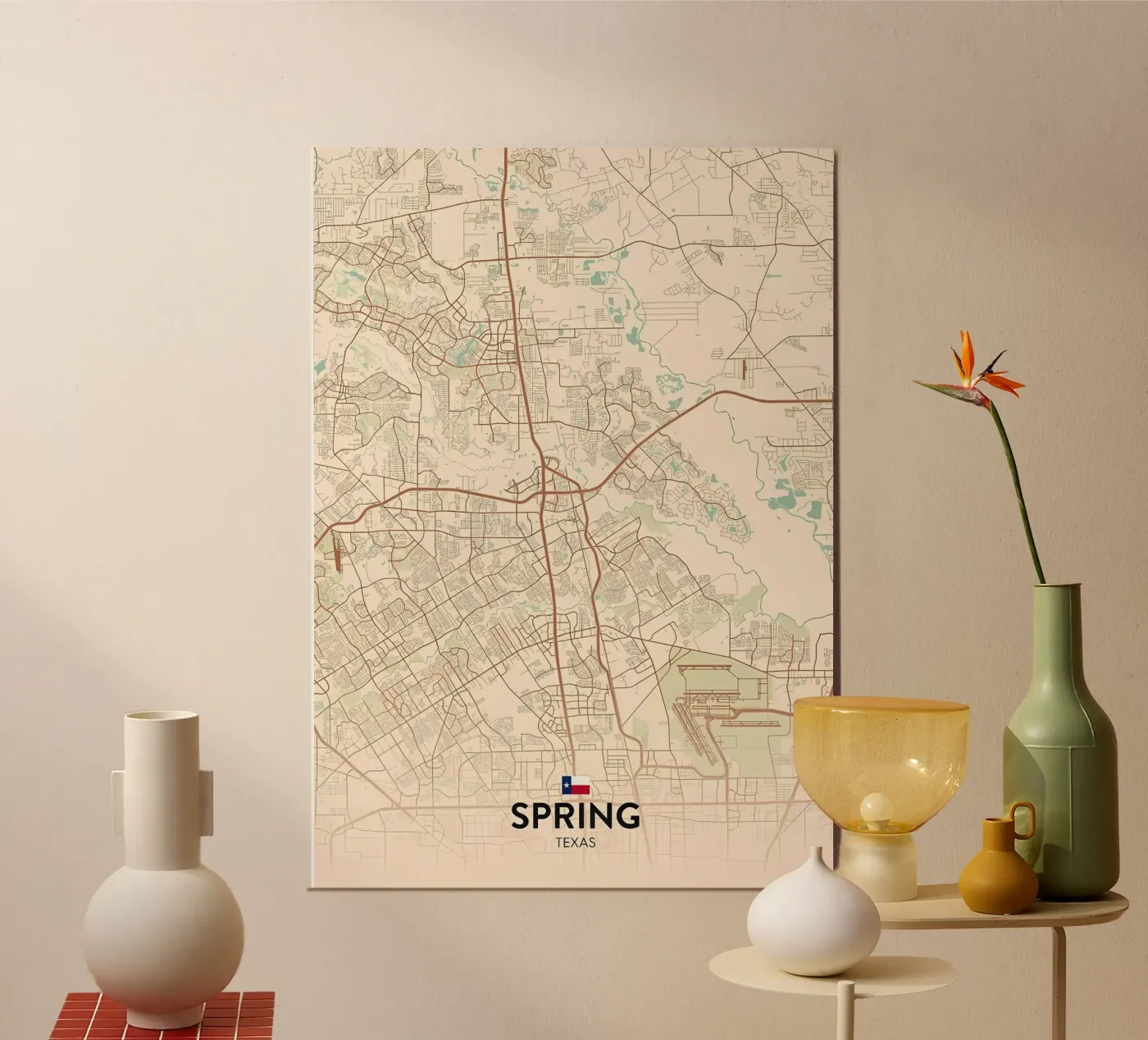 Frühling TX Poster von Jacob W MICKELSON