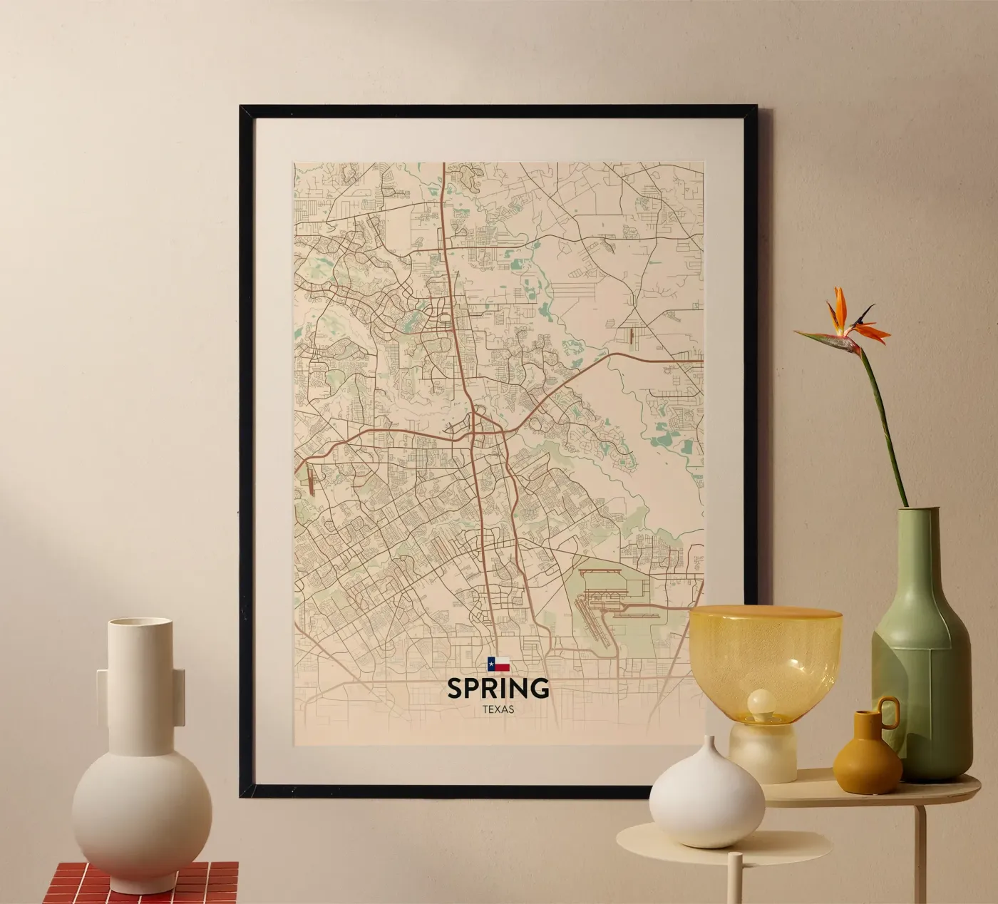 Frühling TX Poster von Jacob W MICKELSON