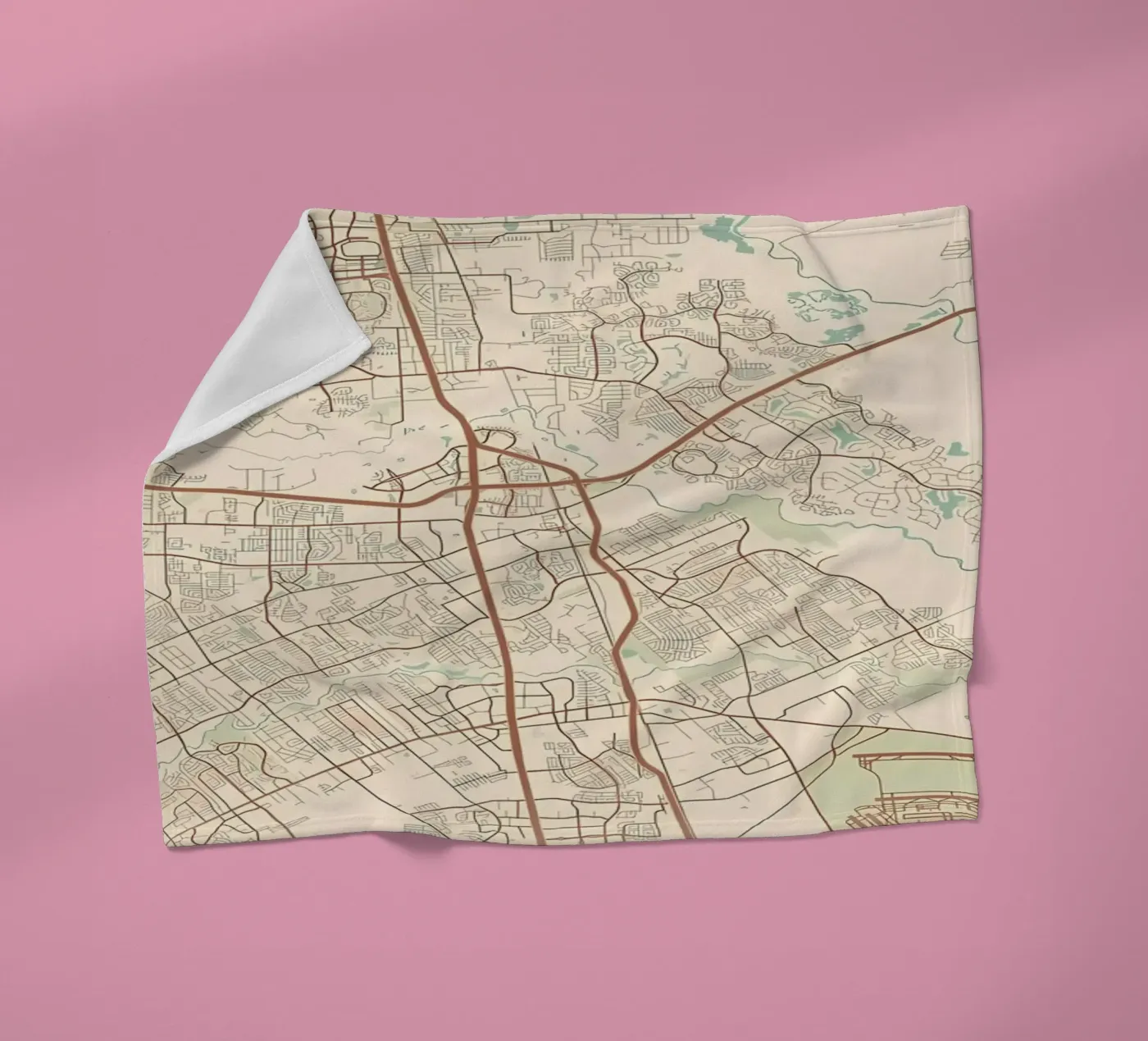 Spring TX fleece blanket by Jacob W MICKELSON