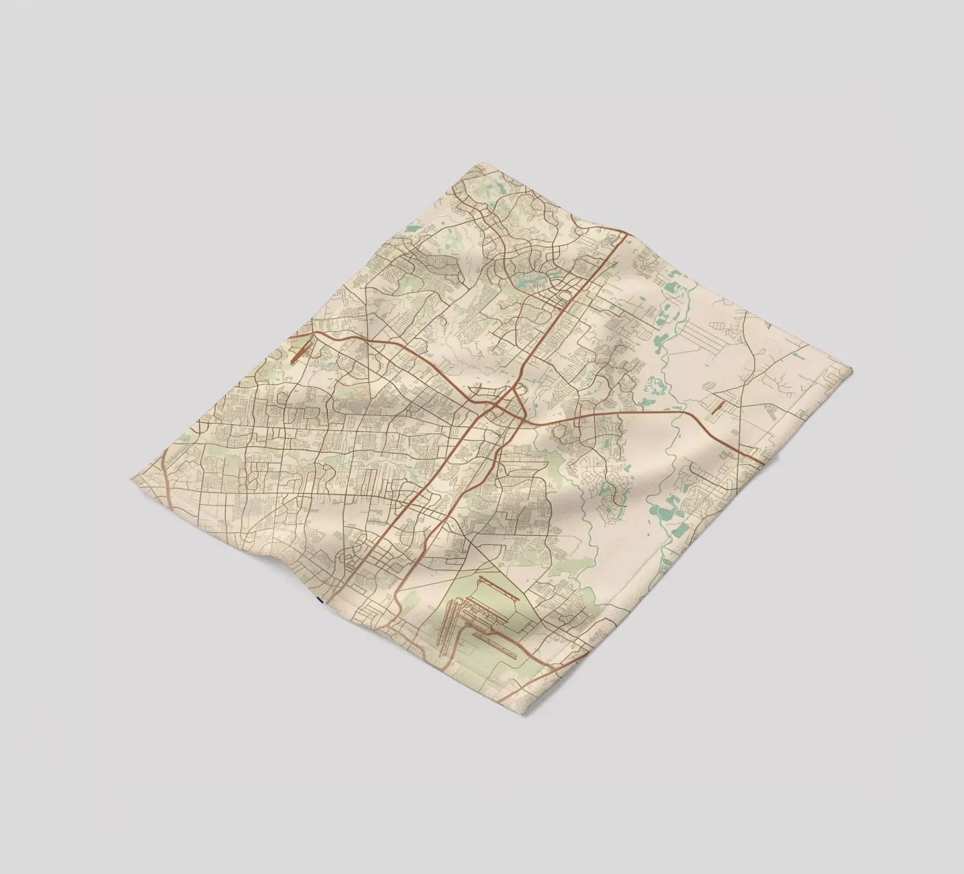 Spring TX fleece blanket by Jacob W MICKELSON