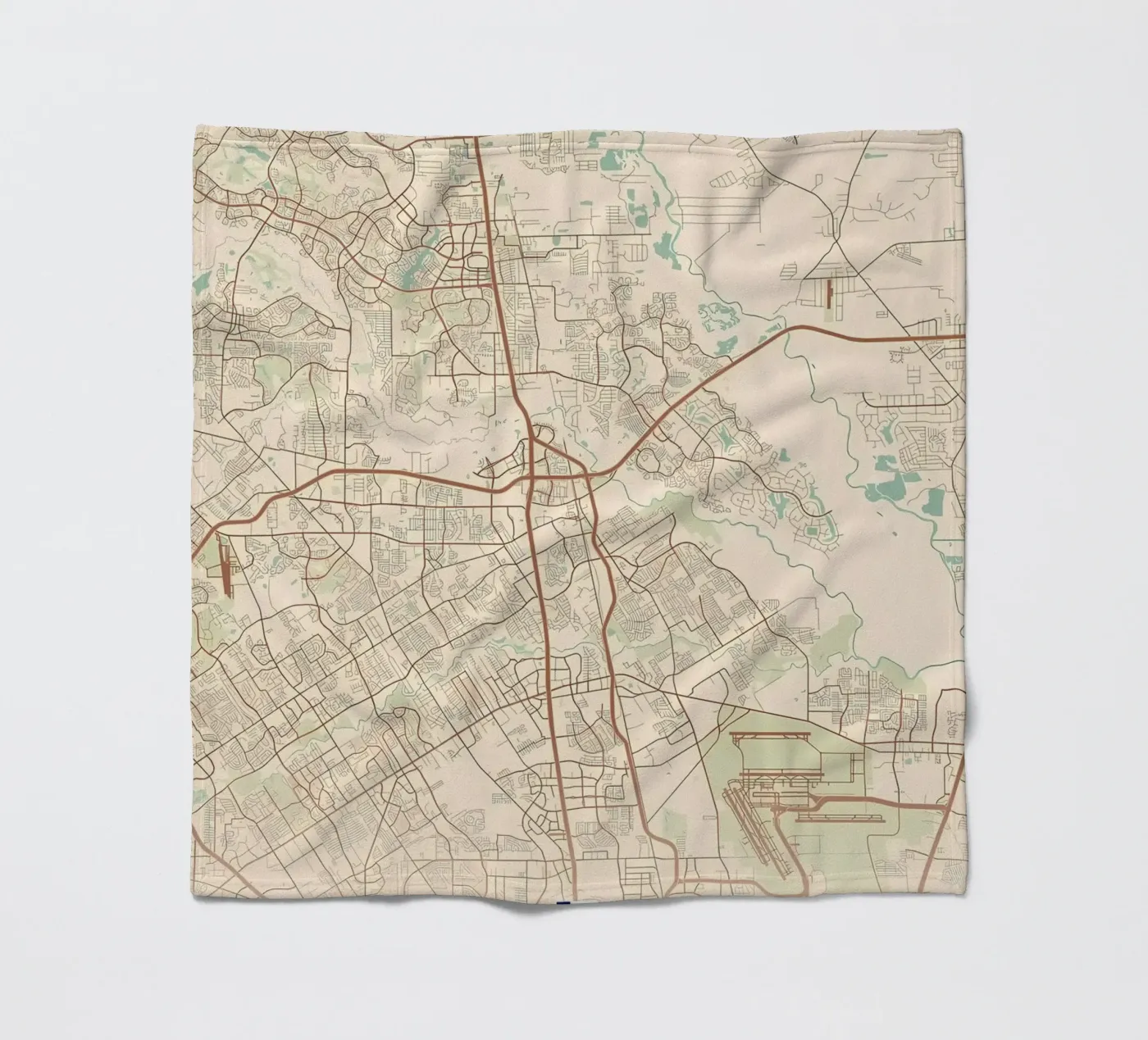 Spring TX fleece blanket by Jacob W MICKELSON