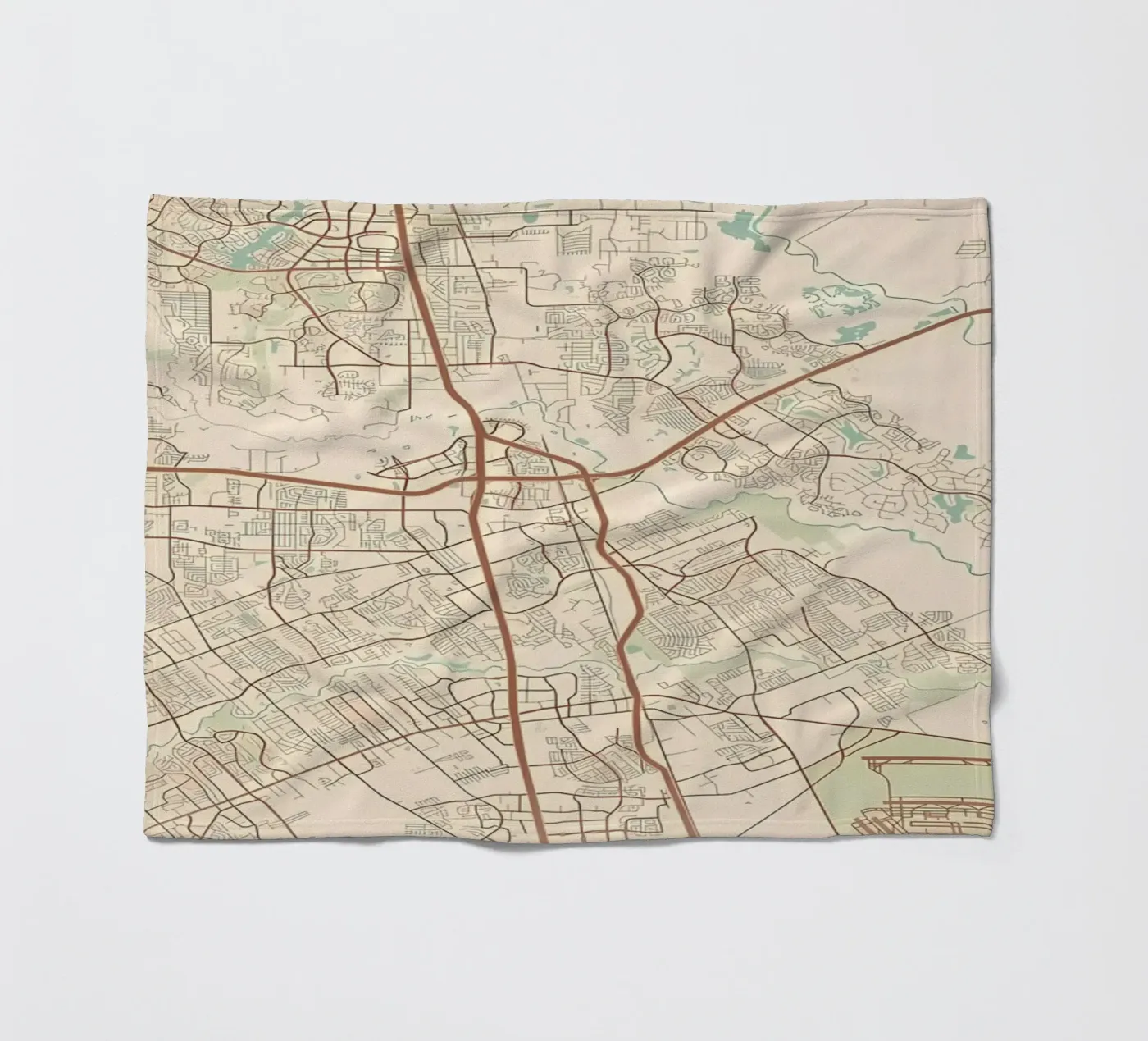 Spring TX fleece blanket by Jacob W MICKELSON