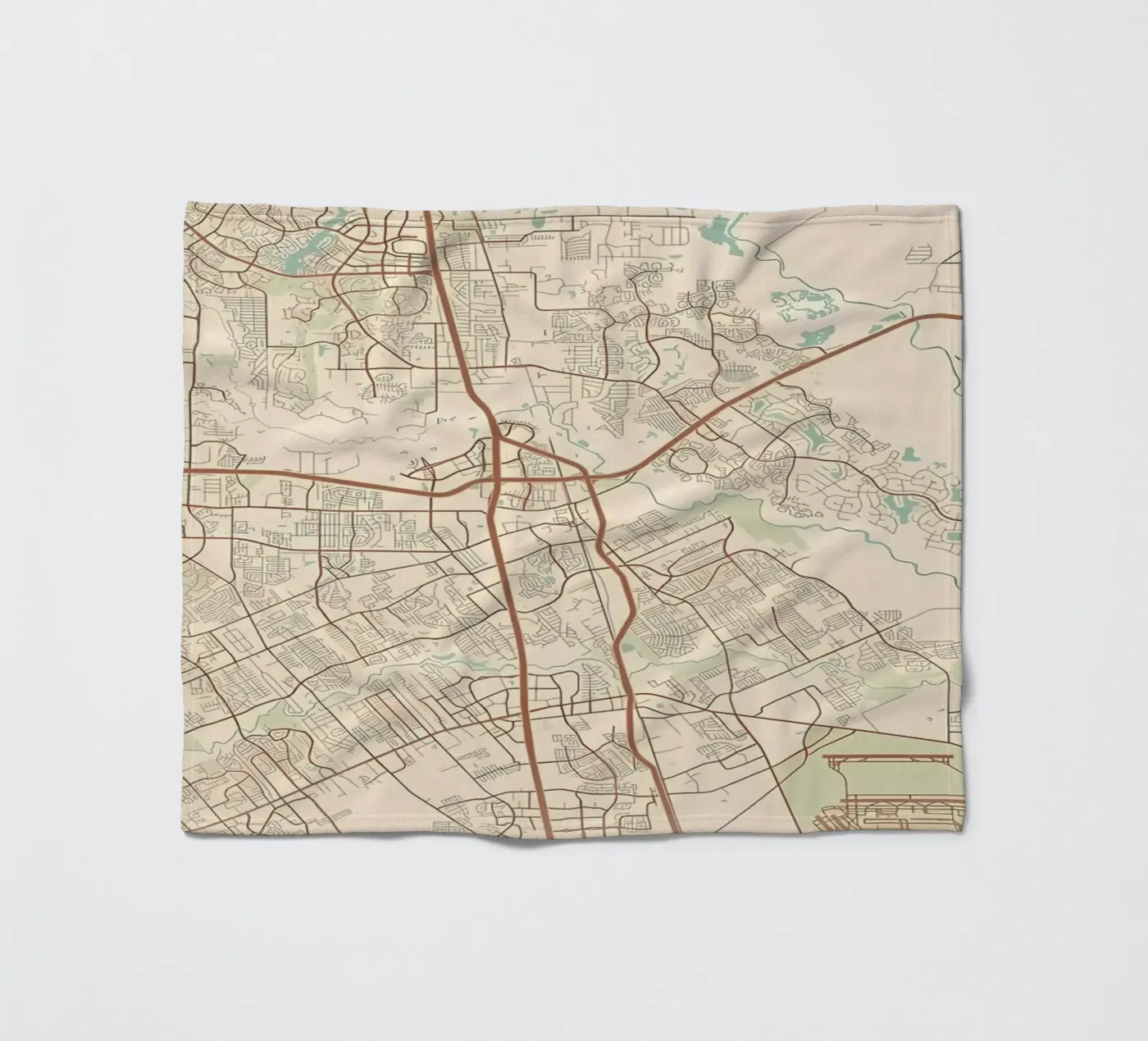 Spring TX fleece blanket by Jacob W MICKELSON