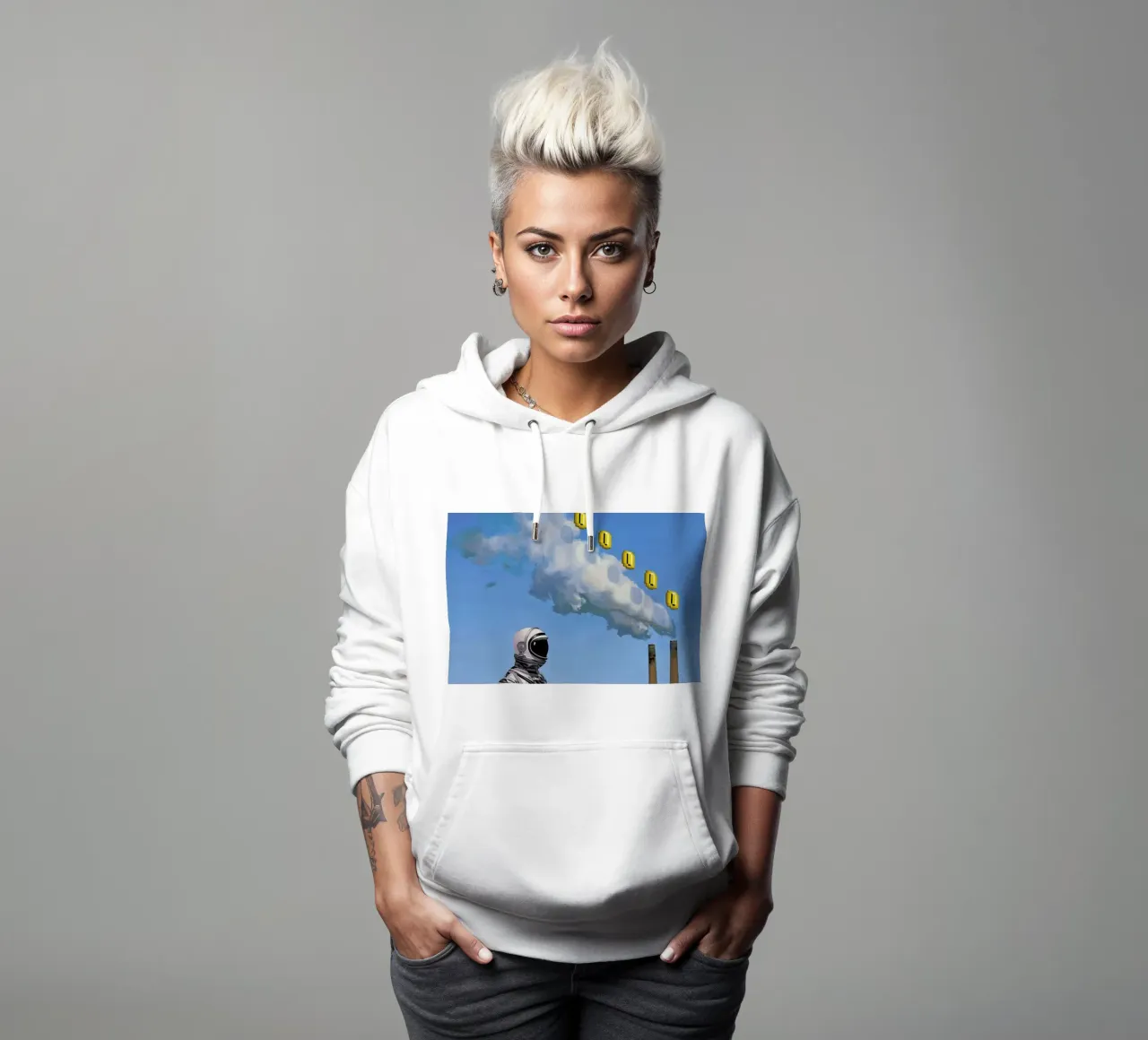 Level Up felpa con cappuccio da Scott Listfield