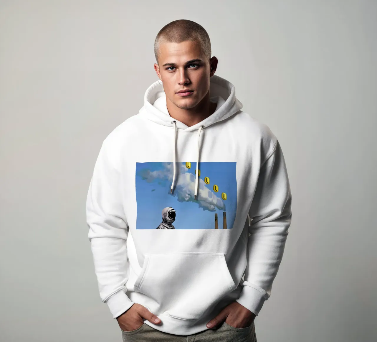 Level Up felpa con cappuccio da Scott Listfield